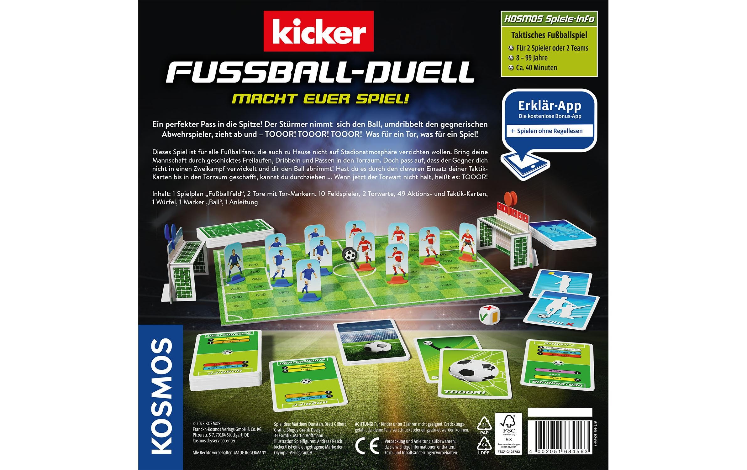 Kosmos Jeu »Kicker Fussball-Duell -DE-«