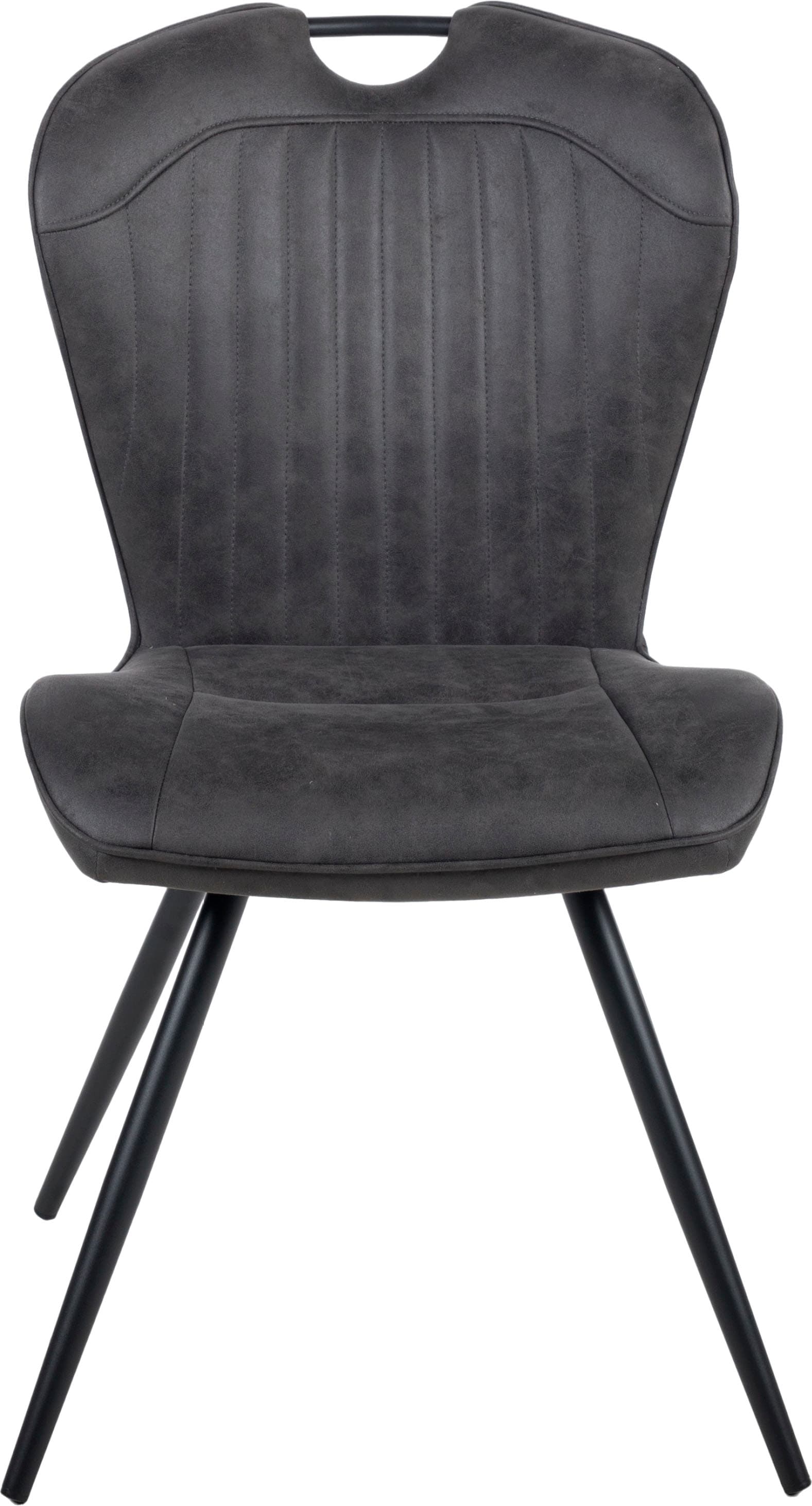 Duo Collection Chaise de salle à manger »Zoe Esszimmerstuhl, 4er-Set« (Ensemble) 4 cuisrevêtement robuste en tissu ou microfibre, avec poignée