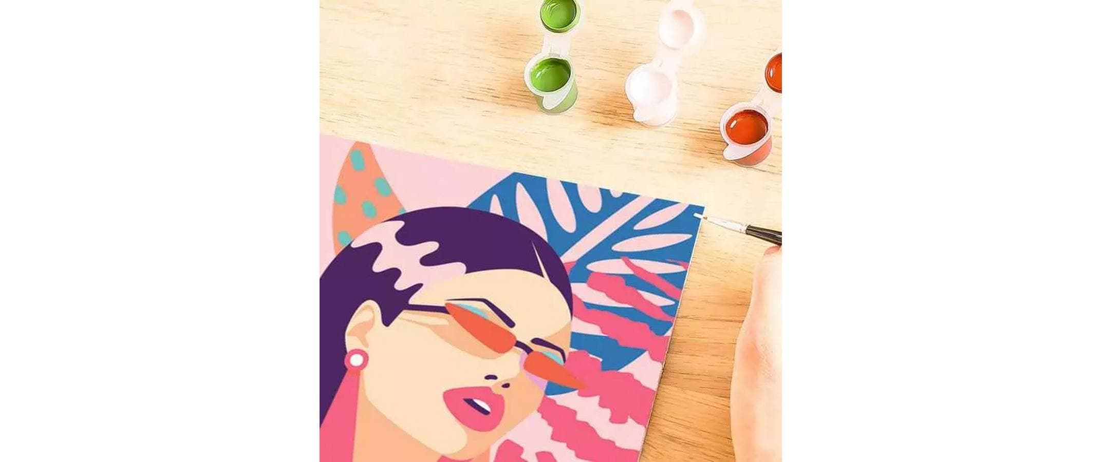 Ravensburger Malen nach Zahlen »CreArt Neon Diva 24 x 30 cm«