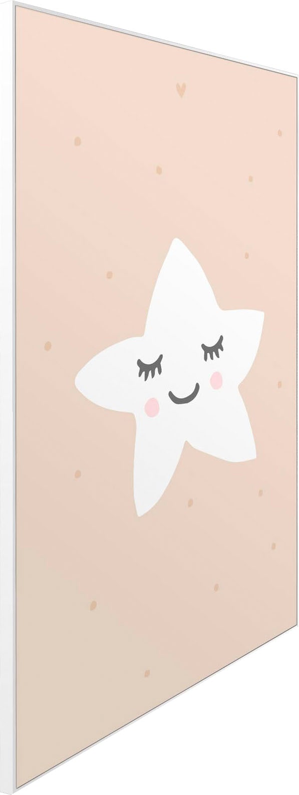 Reinders! Wandbild »Slim Frame White 50x70 Sleeping Star«