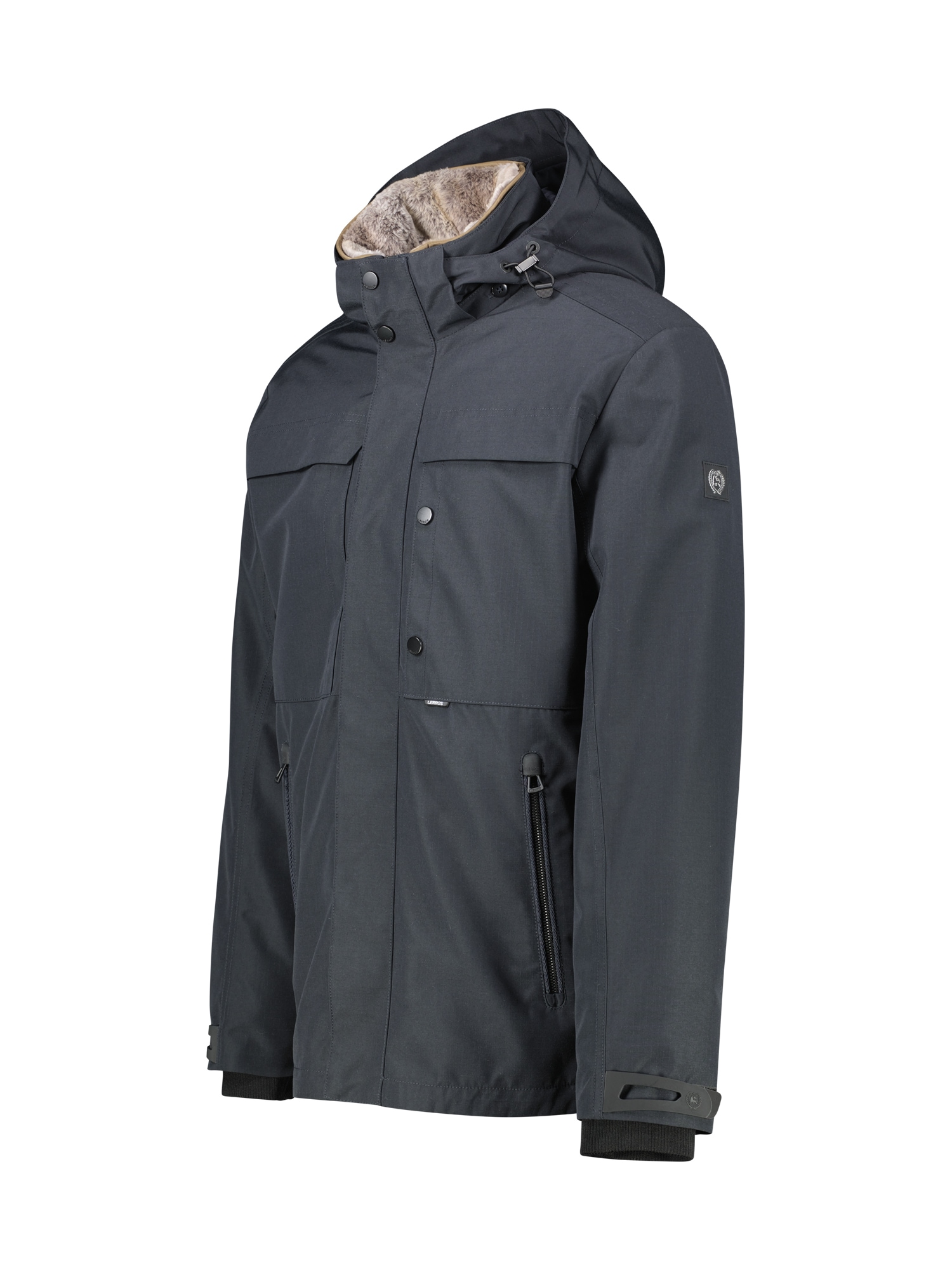 LERROS Veste d'hiver »Herren Winterjacke mit herausnehmbarer Innenjacke« mit Kapuze