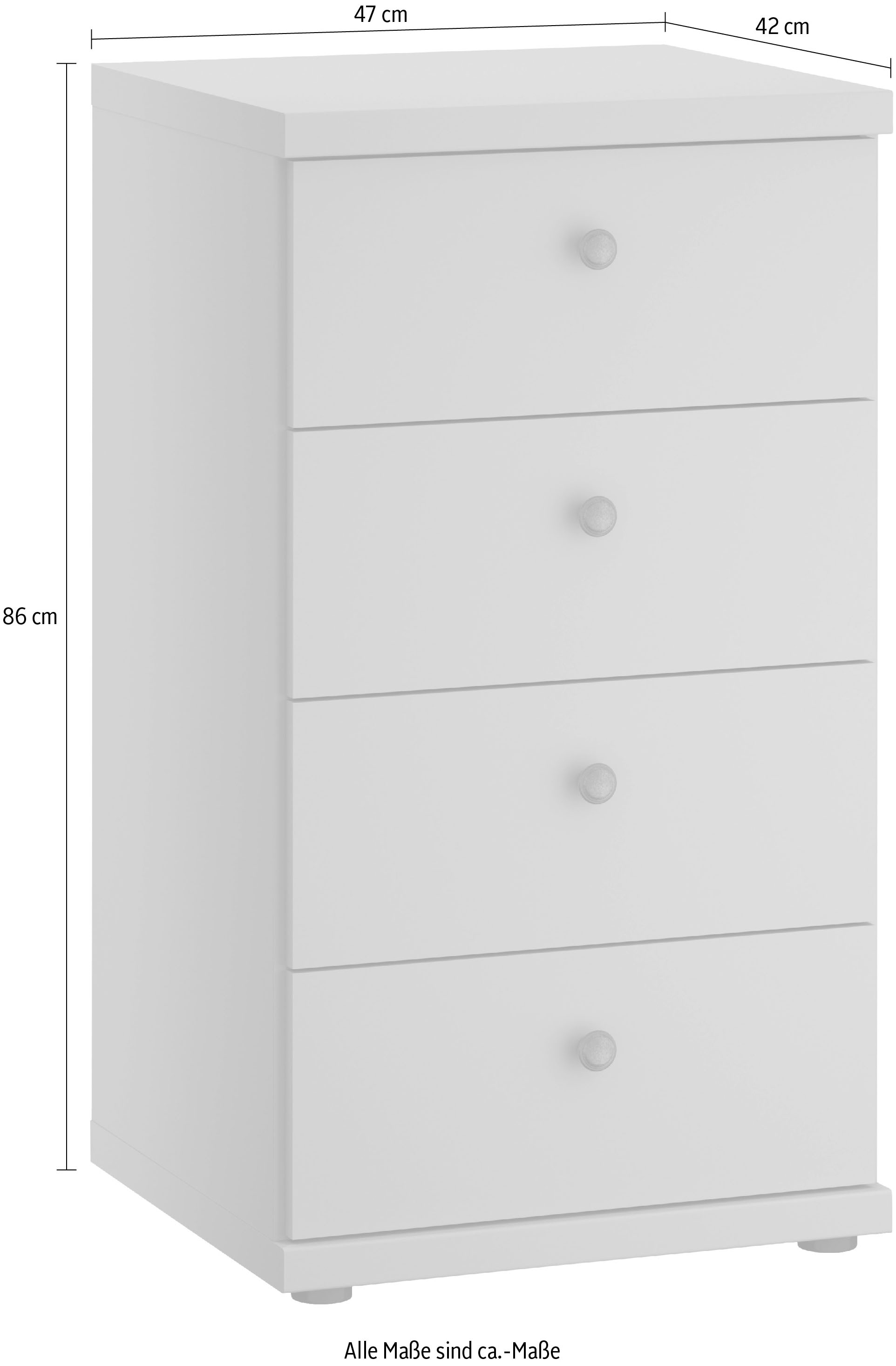 WIEMANN Schubkastenkommode »Göteborg« vormontiert