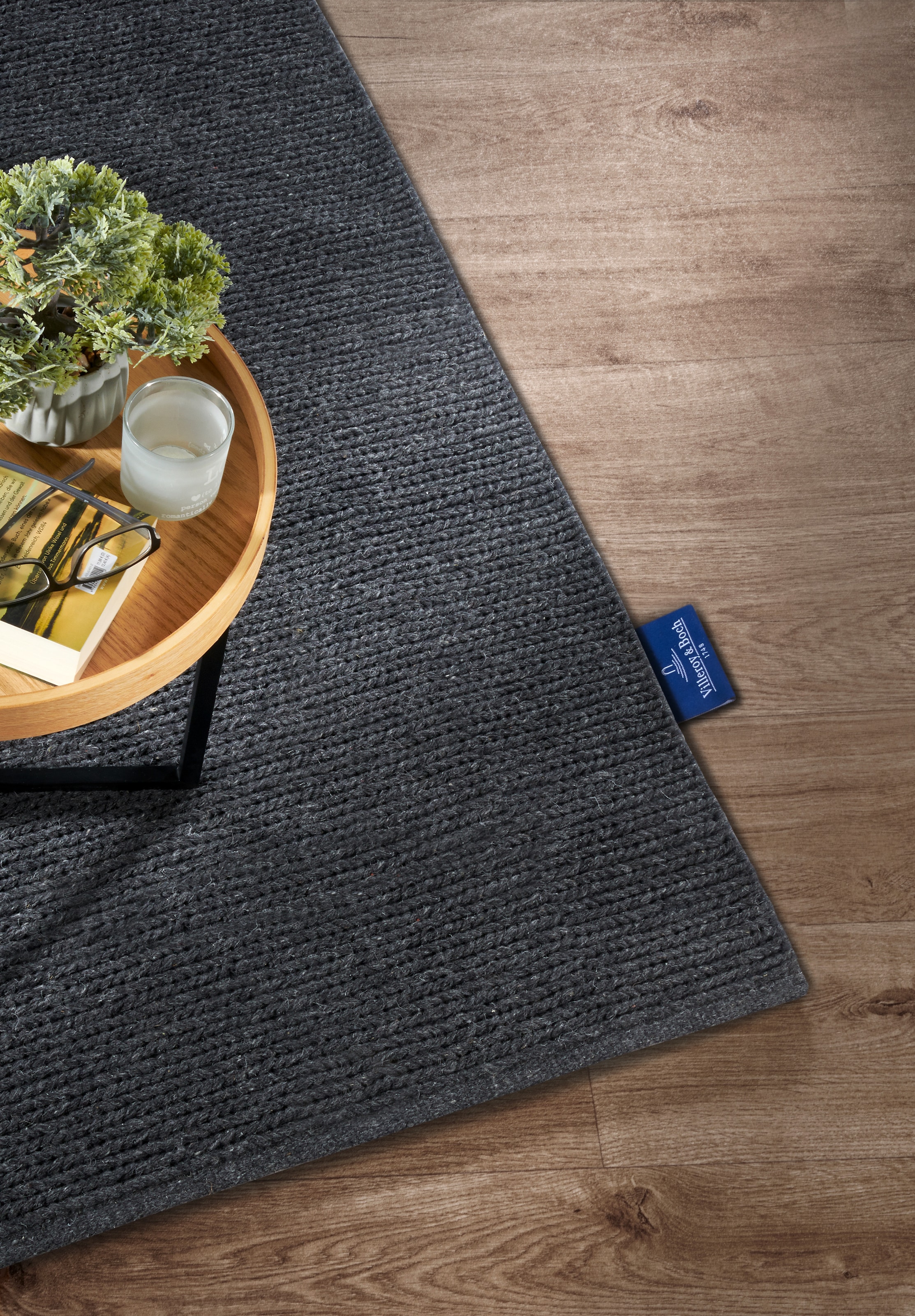 Villeroy & Boch Wollteppich »Francois« rechteckig 7 mm Höhe in rund, oval, Läufer, handgewebt, Wolle, Wohnzimmer, Schlafzimmer