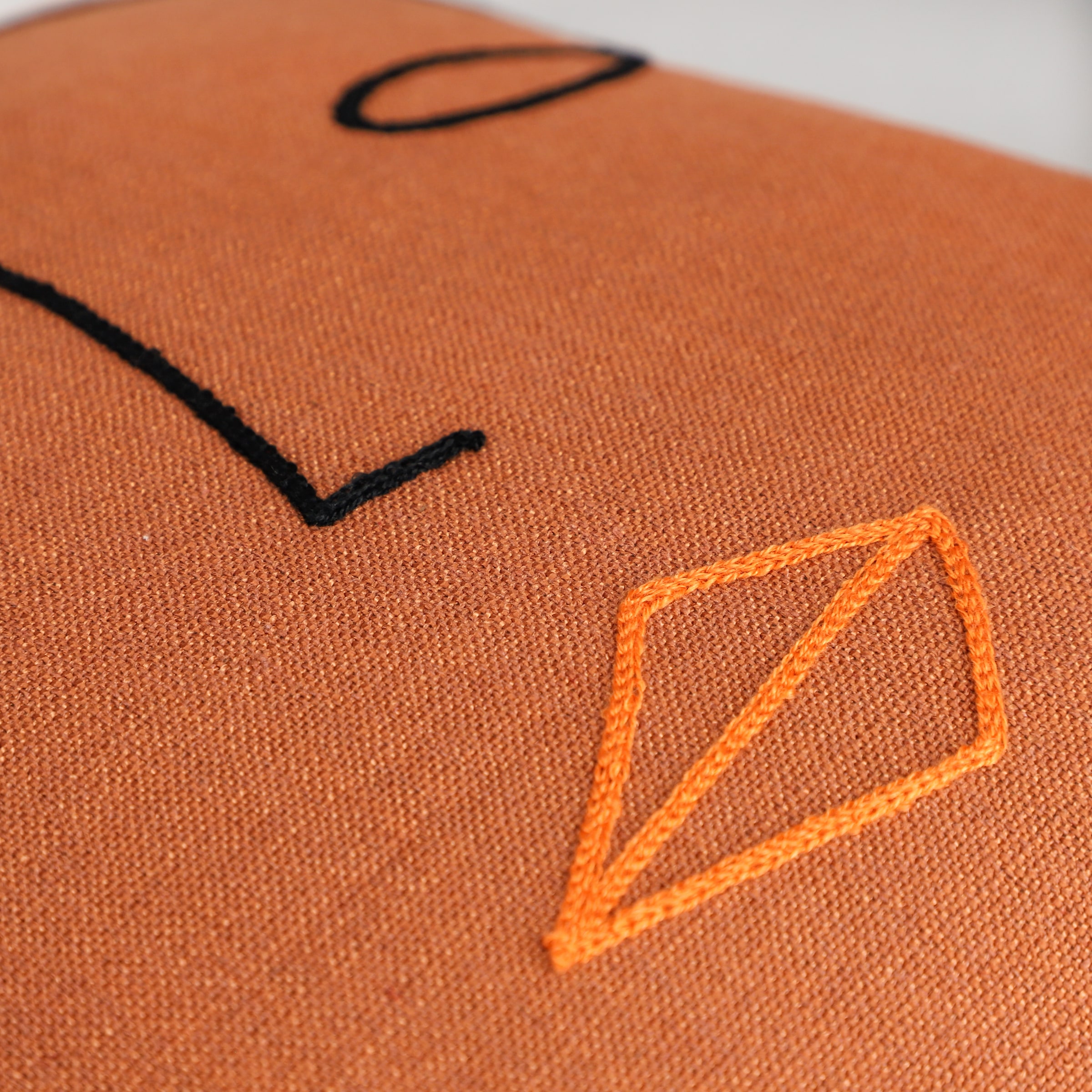 Musterring Dekokissen »Visage« mit Leinen