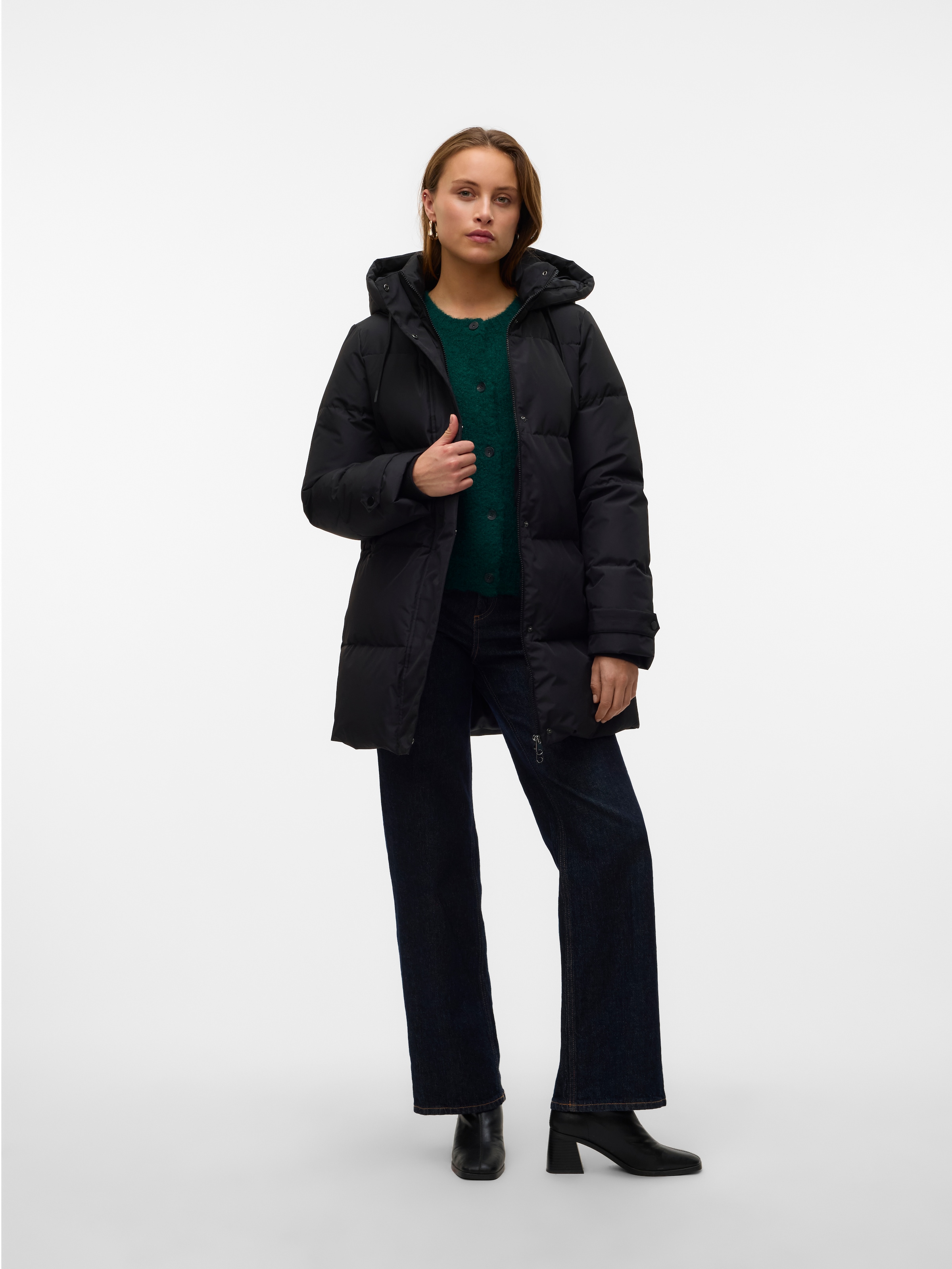 Vero Moda Veste matelassée »VMLEONIELEA DOWN JACKET NOOS GA« mit Kapuze