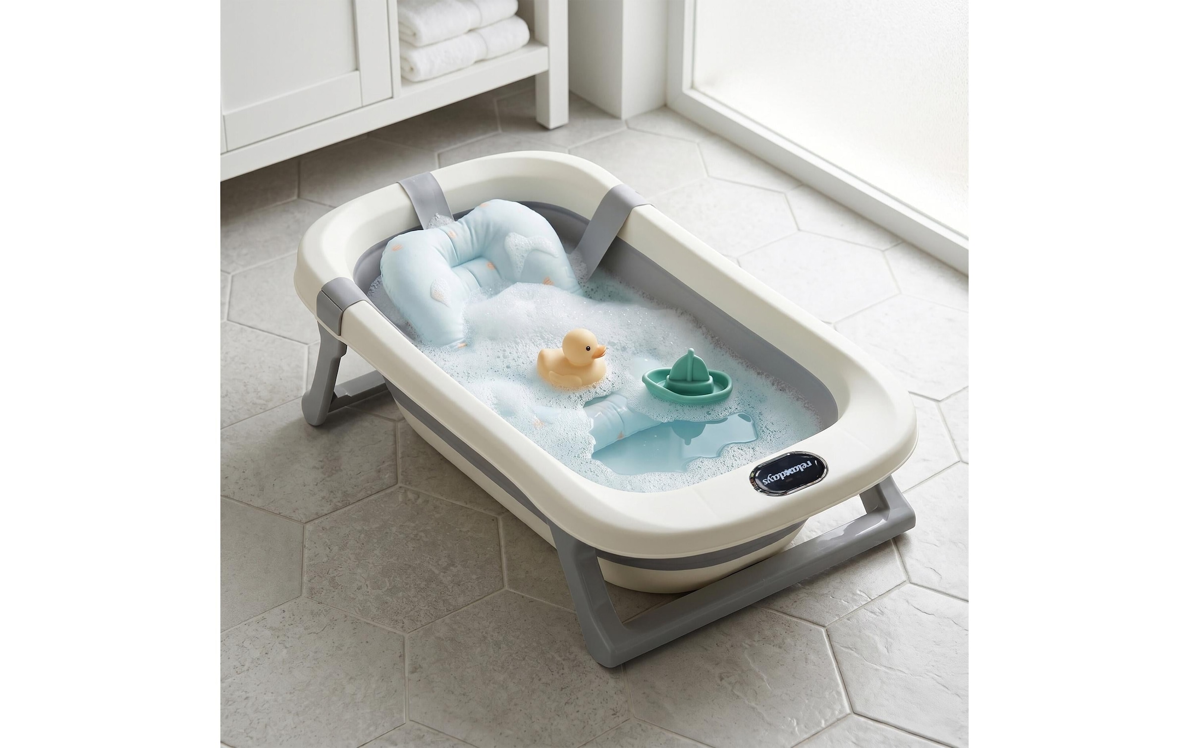 relaxdays Baignoire pour bébé Höhe 20 cm