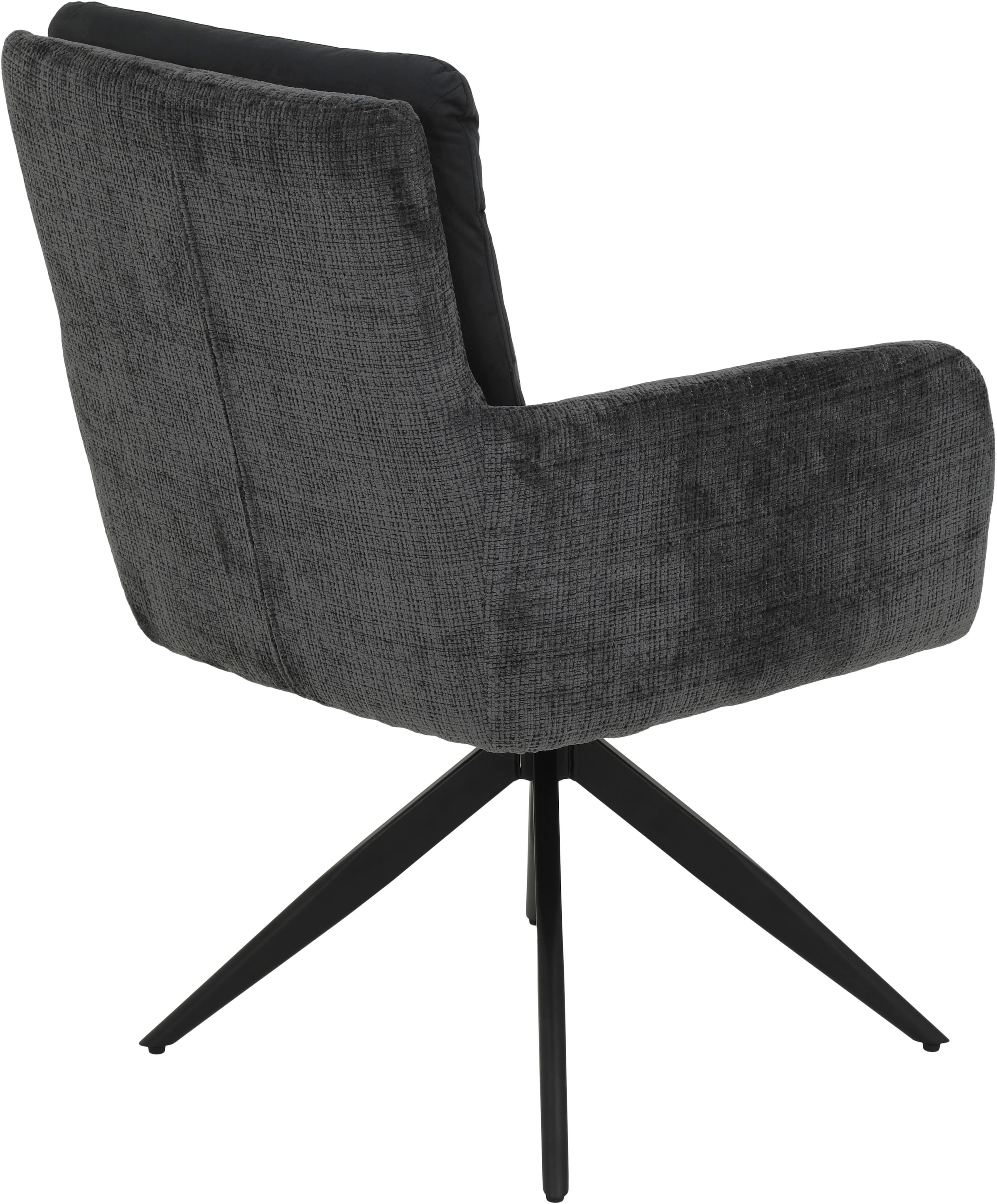 HELA Chaise avec accoudoirs »LEANDRA mit Auto-Return« (Set) 2 cuisKomfortsitz mit Federkern, Esszimmerstuhl drehbar