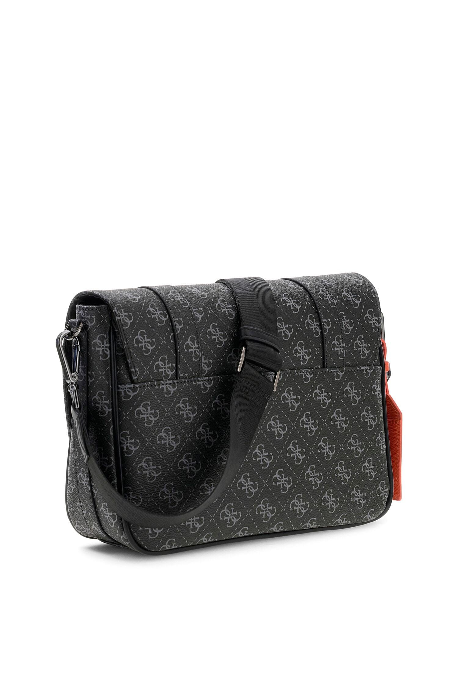 Guess Sac de messager »MILANO MESSENGER« sac d'affaires, sac de travail, sac ordinateur avec rabat