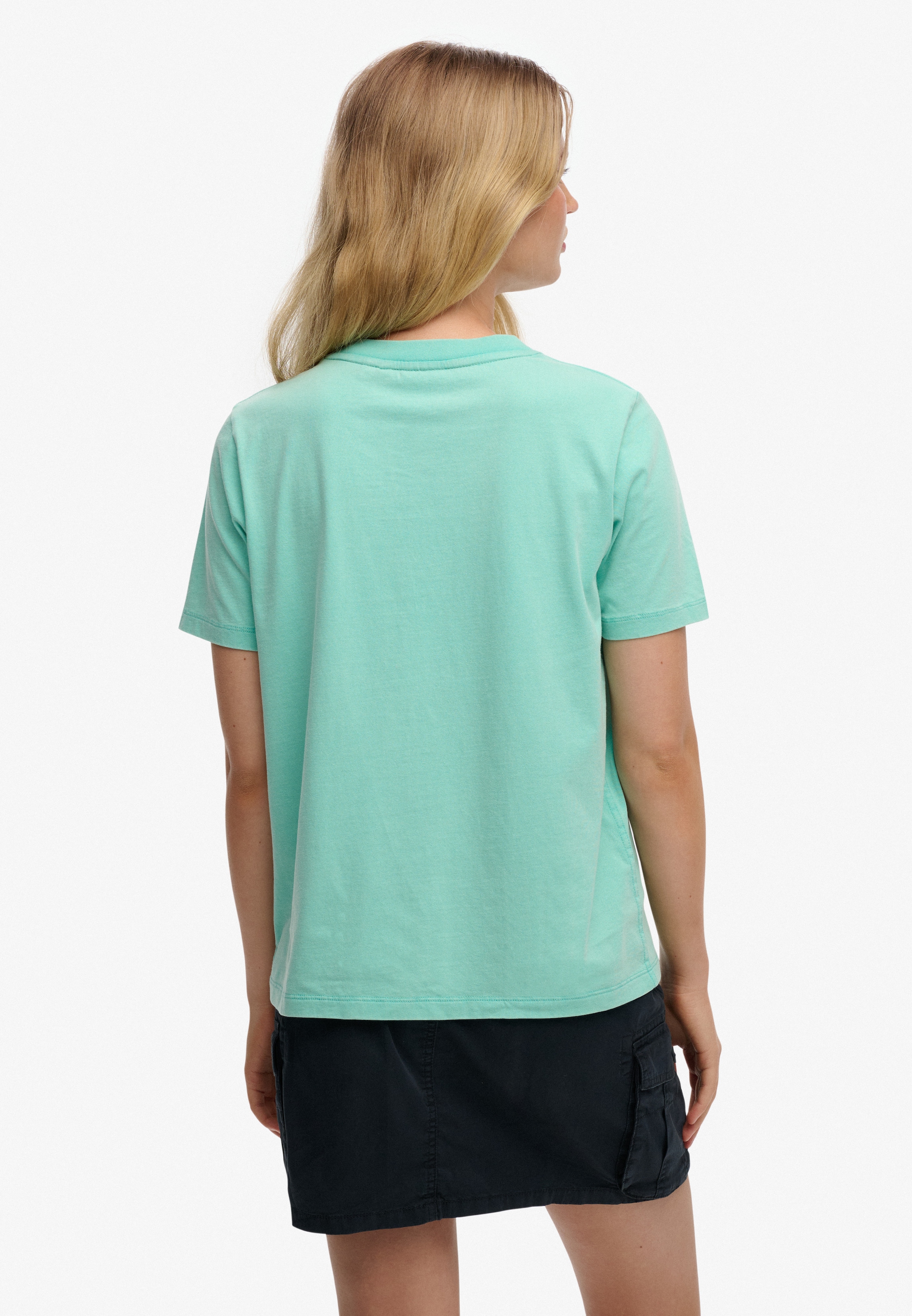 Superdry Print-Shirt »ROADSIDE TRADE RELAXED TEE« aus Baumwolle in Single Jersey, Relaxed Fit, Kurzarm