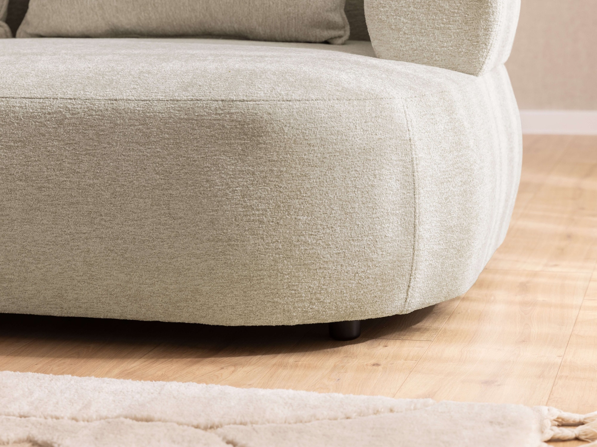 Home affaire Canapé d'angle »LUSSAC L-Form Design-Sofa mit Zierkissen, Masse B/T/H: 257/159/78 cm« hoher Sitzkomfort und modernes Design, Sofa ohne Bettfunktion