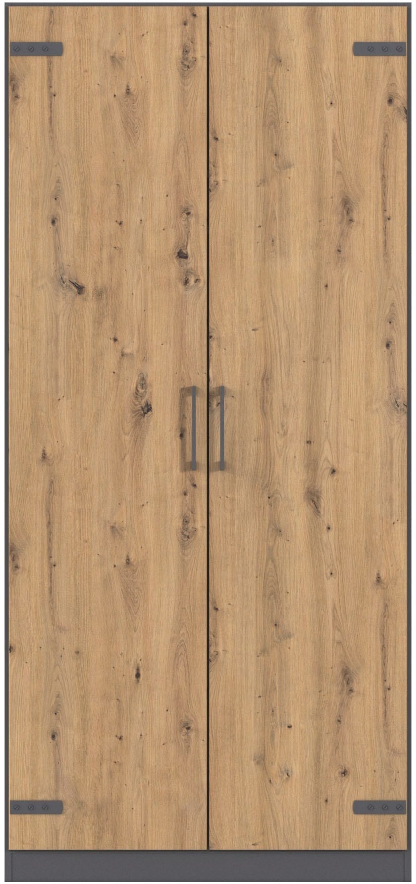 rauch Drehtürenschrank »Kleiderschrank Jugendzimmer Kinderzimmer Stauraum  Holmes« Breite 91/Höhe 197/Tiefe 54cm - Industrial Style - MADE IN GERMANY