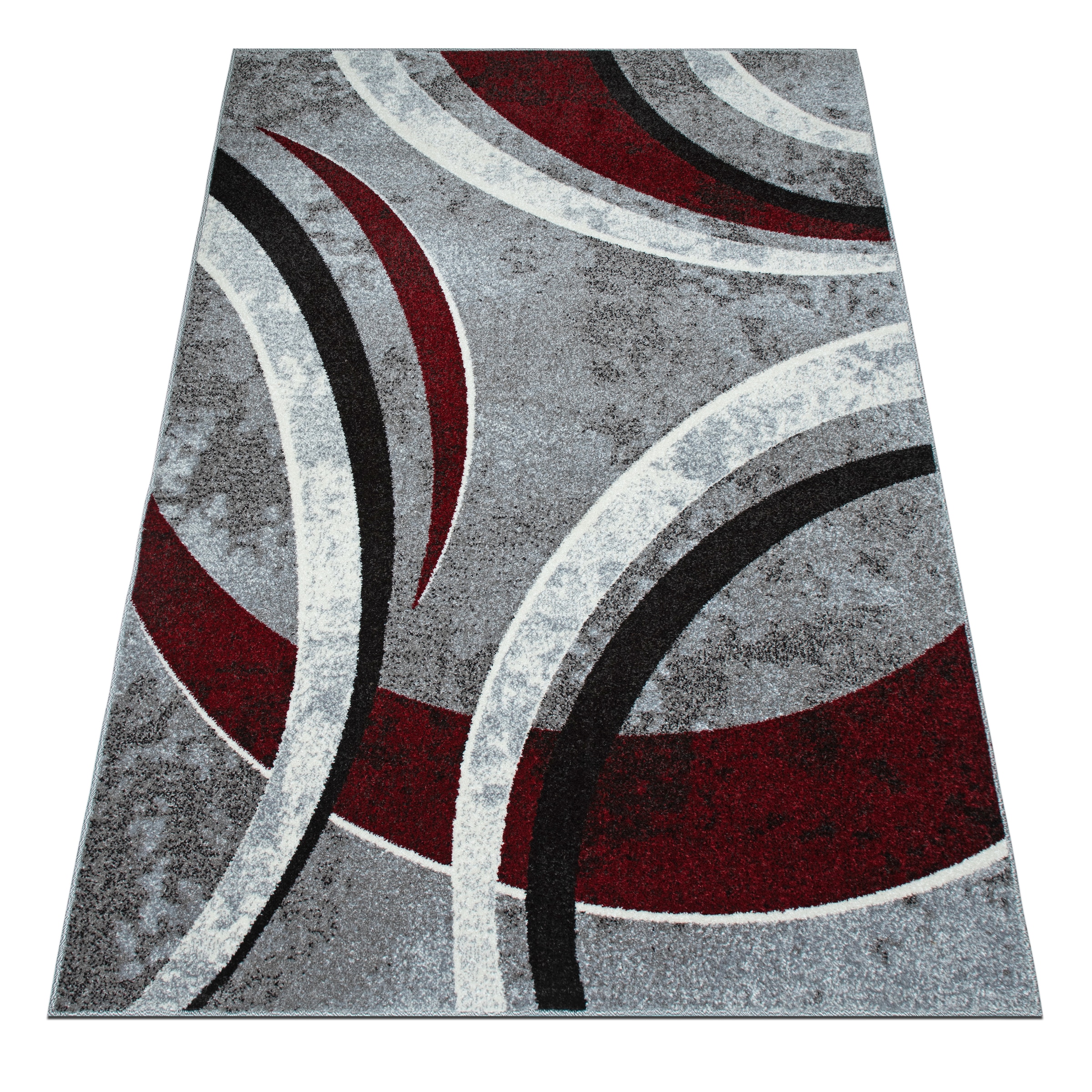 GOODproduct Tapis »Flow, geometrisches Design« Rectangulaire 9 mm Höhe graphique, abstrait, élégant, salon, chambre