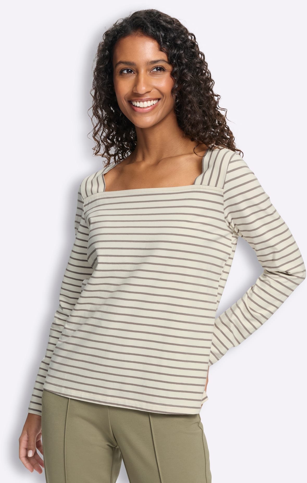heine Langarmshirt »Ringelshirt« 1