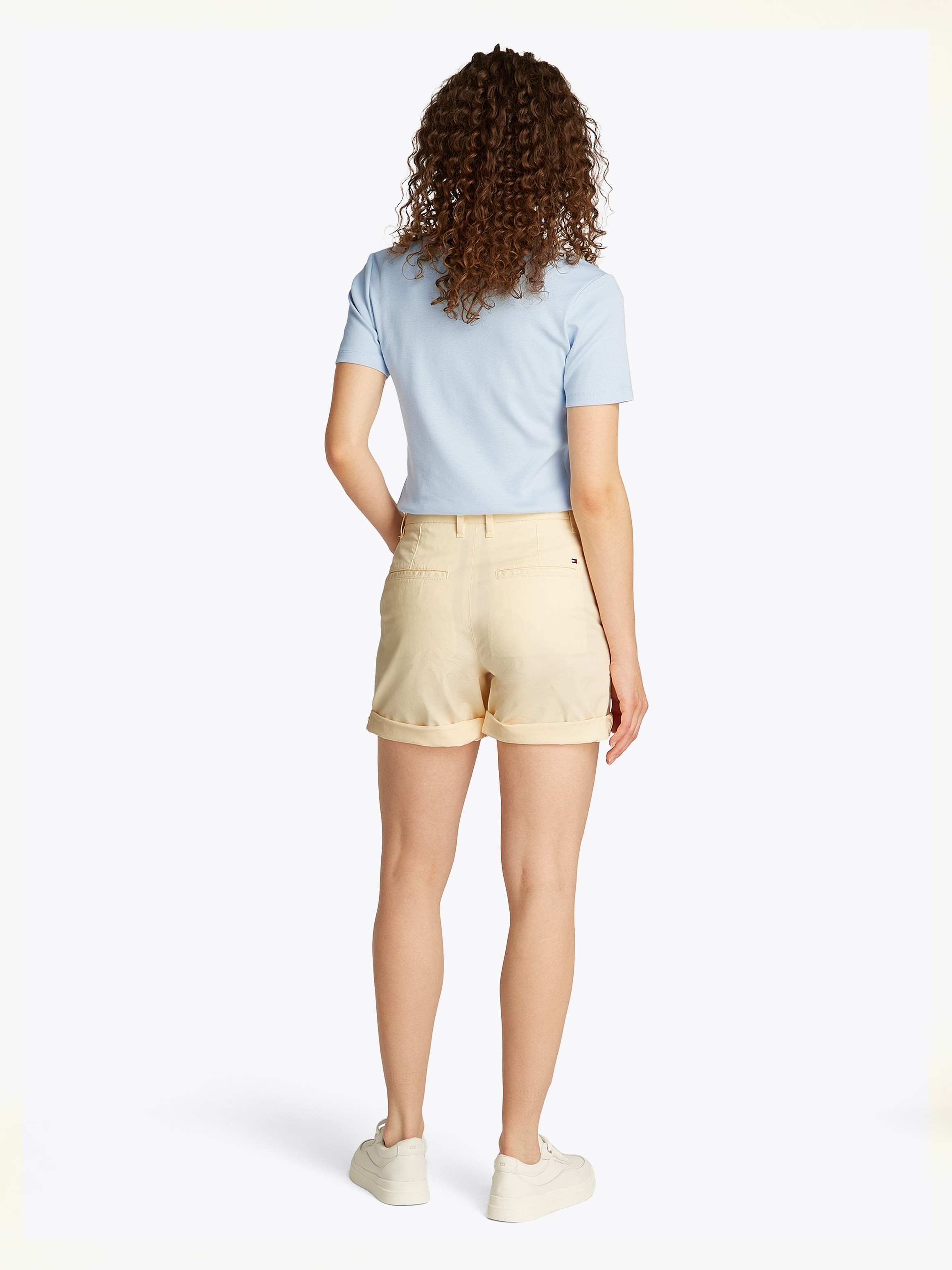 Tommy Hilfiger Short en chino »CO BLEND GMD CHINO SHORT«  mit Umschlagsaum