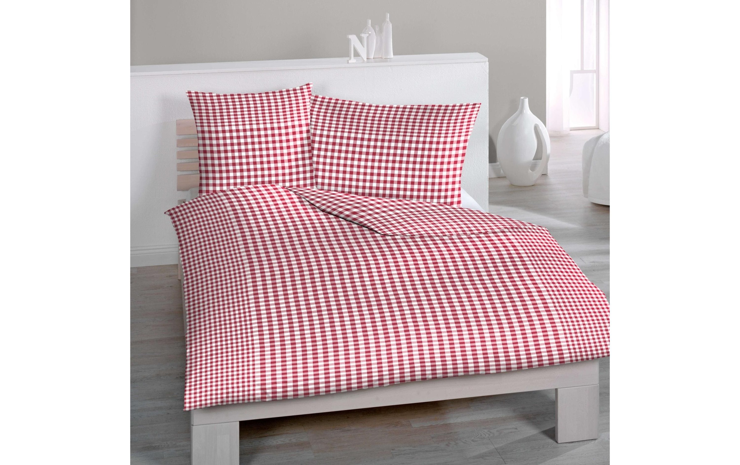 HOME FASHION Kissenbezug »Home Fashion Kopfkissenbezug Renforcé Carschina«