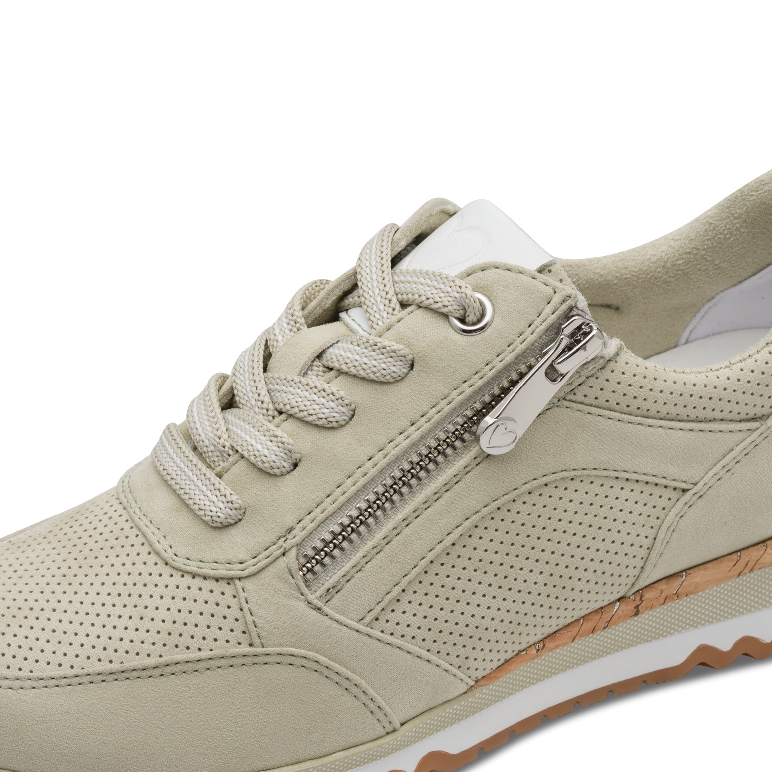 MARCO TOZZI Baskets compensées  chaussure de loisirs, chaussure basse, chaussure à lacets en version vegan