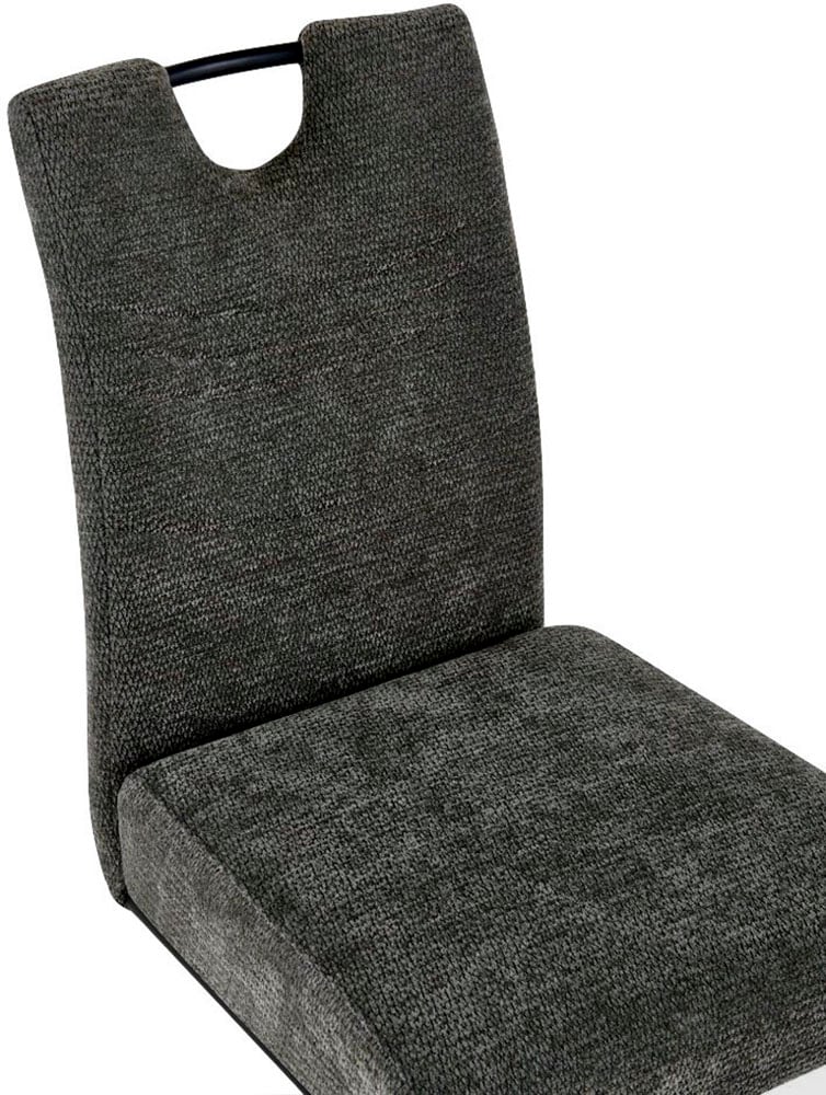 GOODproduct Chaise cantilever »Echo« (Ensemble) 2 cuischaise cantilever confortable avec ressort et poignée, charge maximale 140 kg