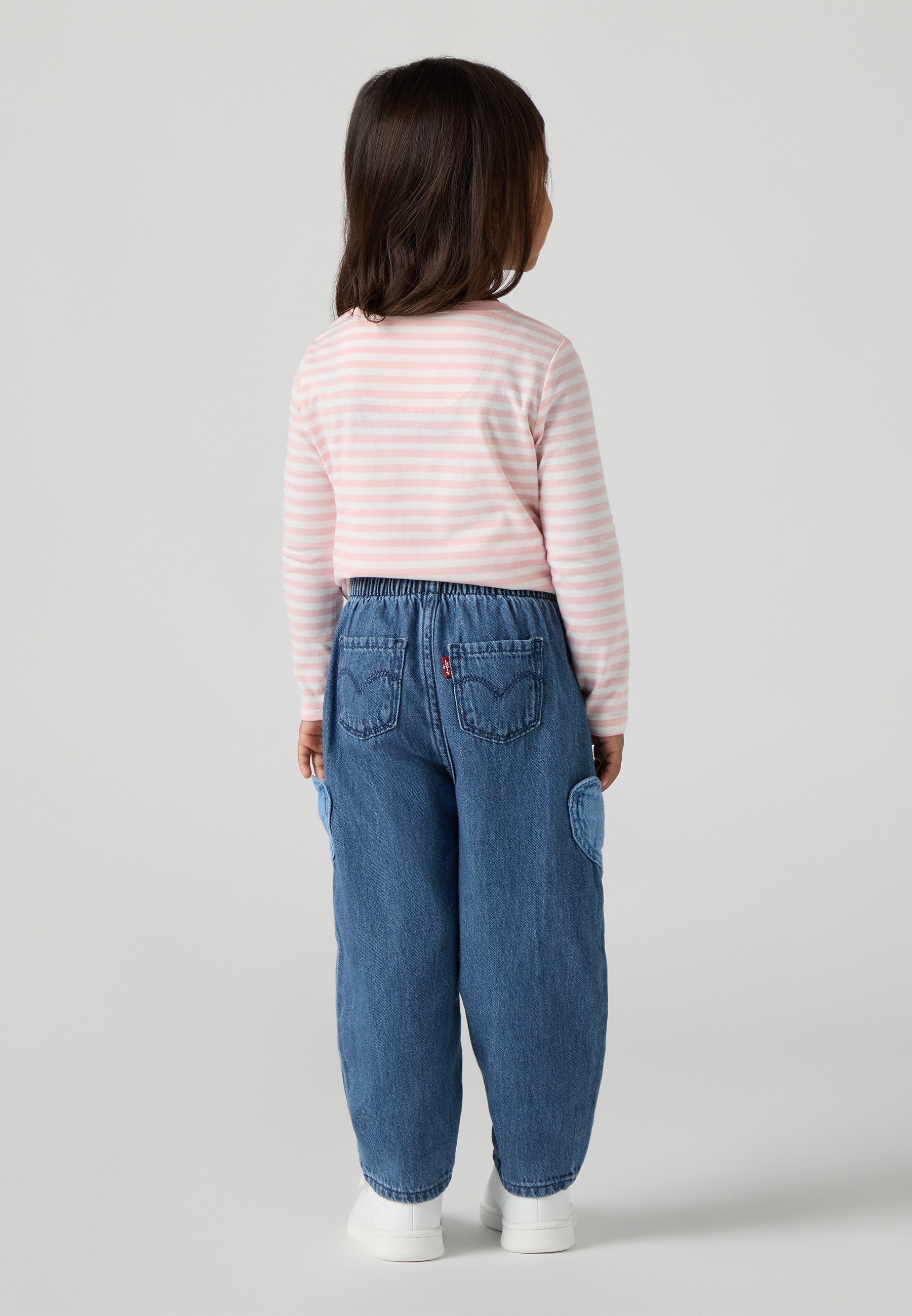 Levi's® Kids Langarmshirt »LVG STRIPE LS TEE« im Streifendessin, Baumwollmix