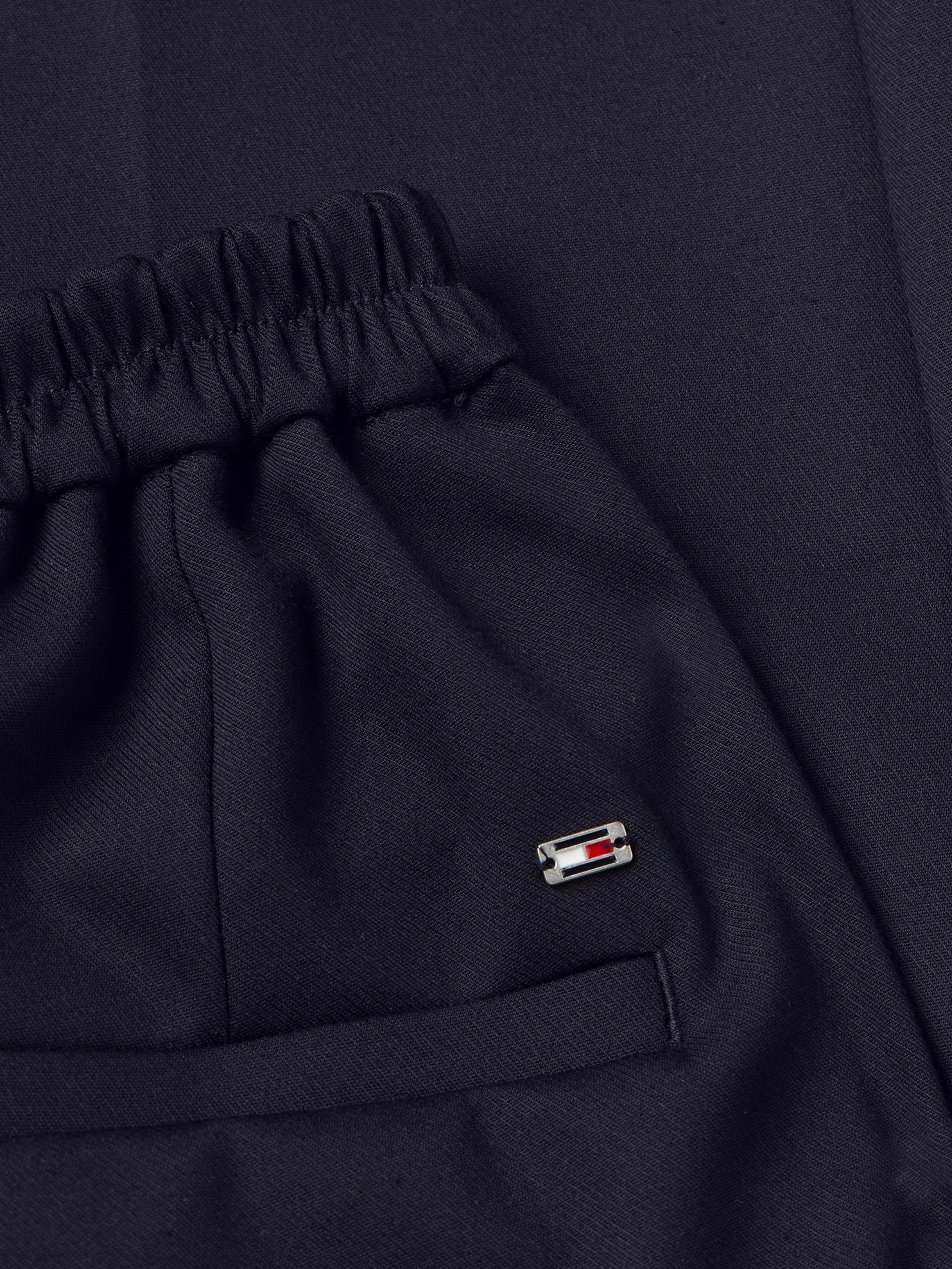 Tommy Hilfiger Chinohose  mit Logostickerei, elastische Pull On Pants