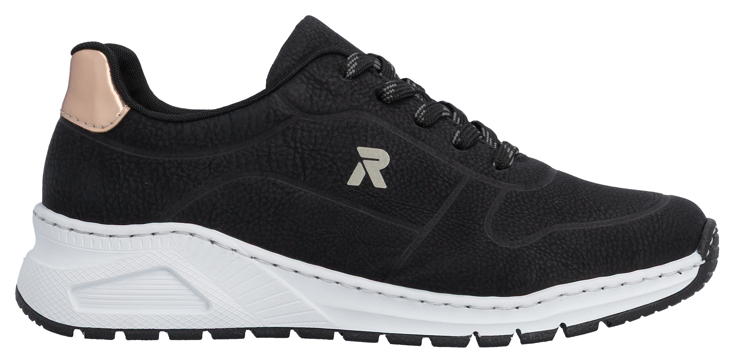 Rieker Sneakers  mit MemoSoft-Innensohle, Freizeitschuh, Halbschuh, Schnürschuh