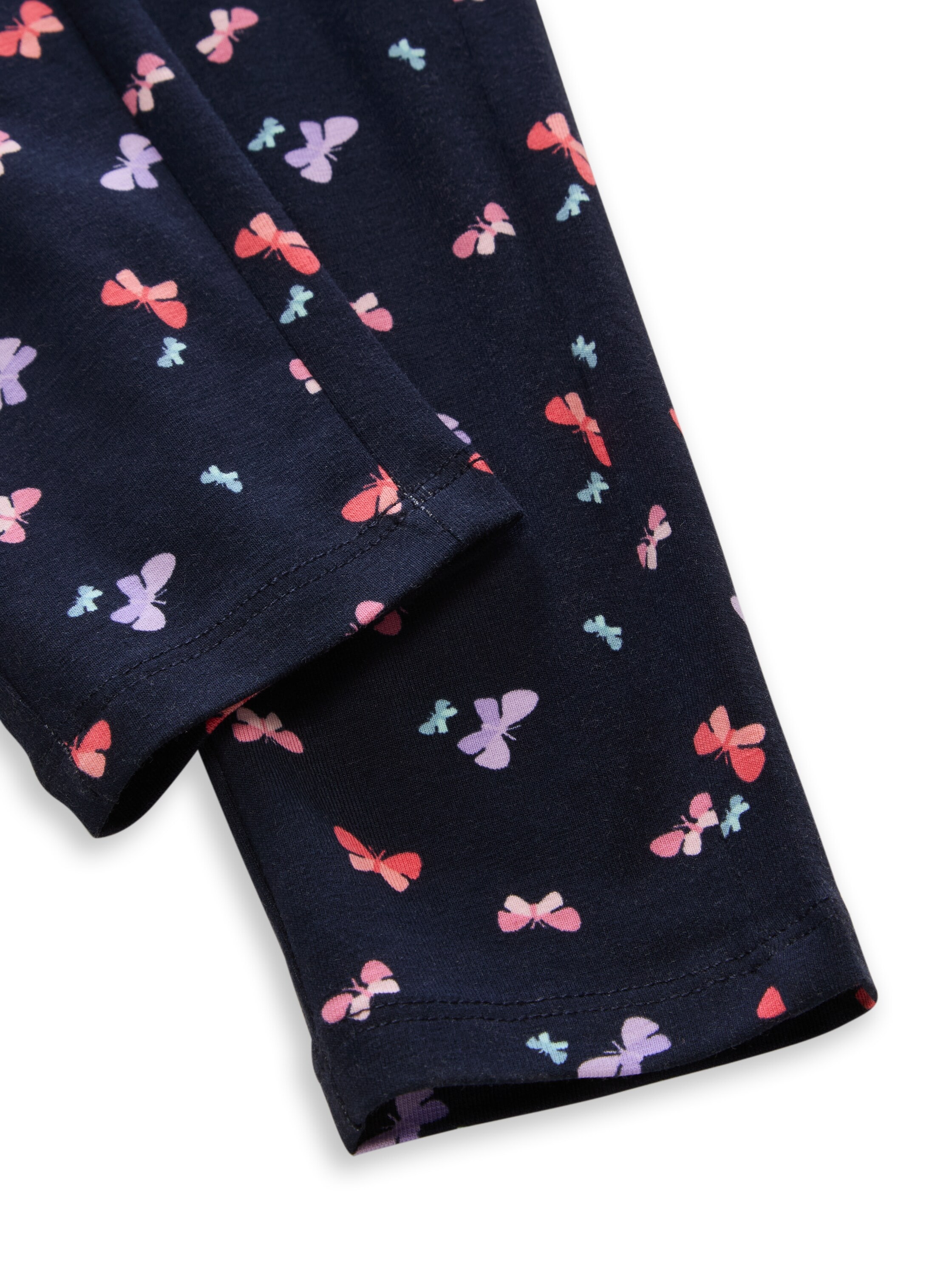 TOM TAILOR Leggings  lot de 2 unis et à pois, pour filles