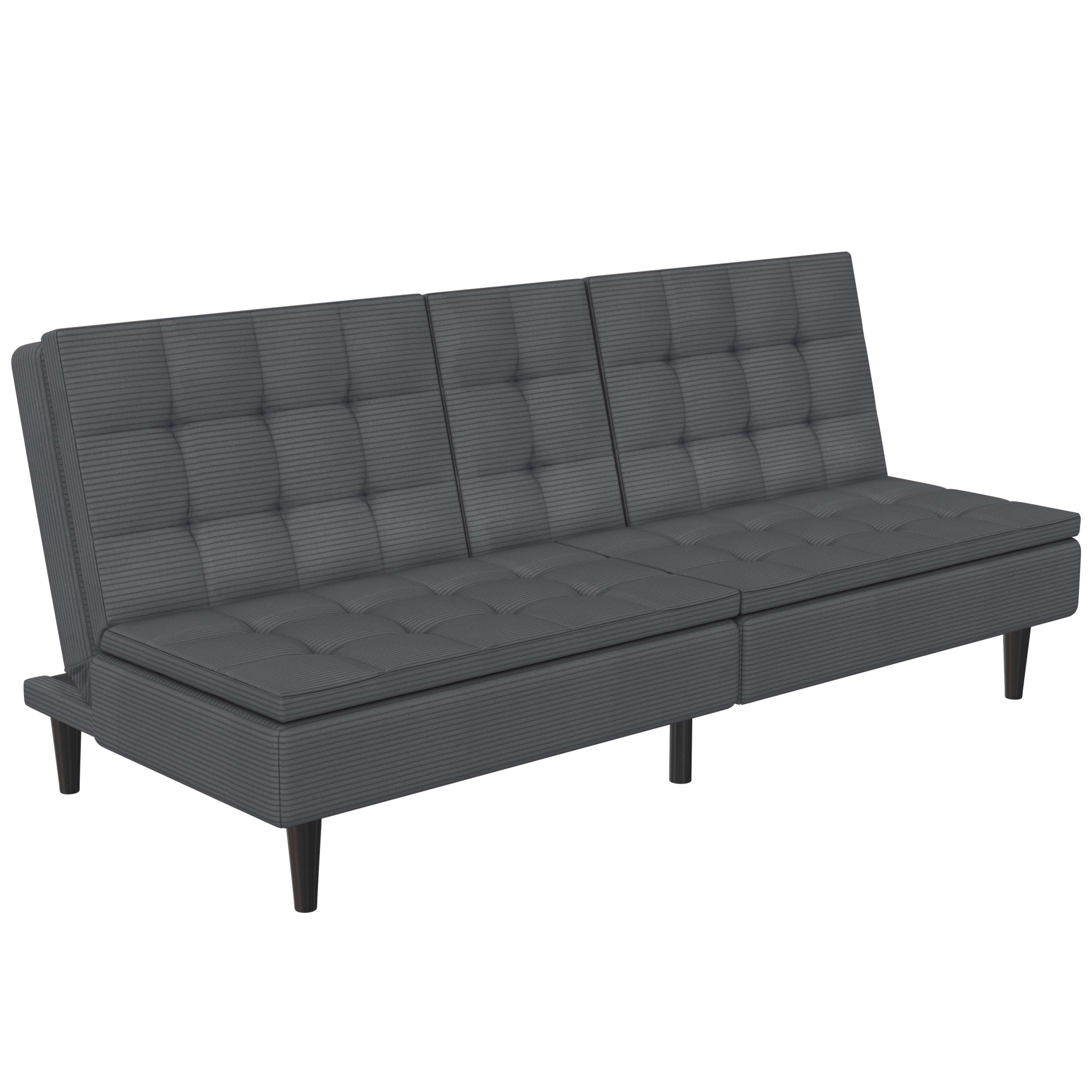 Dorel Home Schlafsofa »MAINE, Kinosofa mit Relax- und Bettfunktion, 2 Getränkehalter,« Liegefläche 190 x 110 cm, in Cord