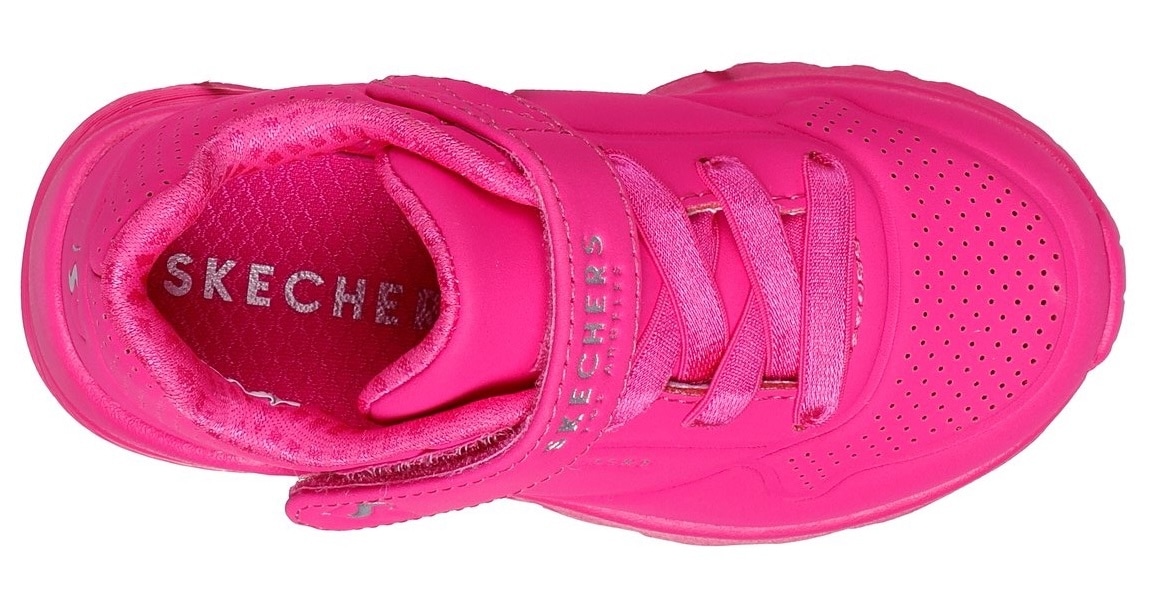 Skechers Lauflernschuh »UNO LITE«  , Klettschuh mit Air-Cooled Memory Foam, Grössenschablone zum Download