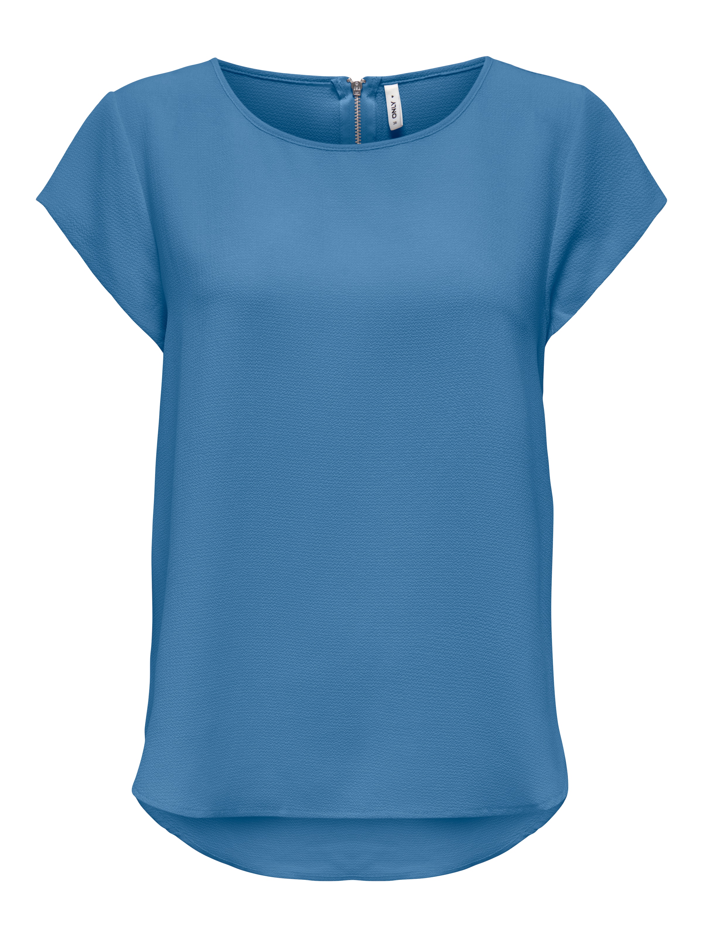 ONLY Blouse à manches courtes »ONLVIC – feminines Blusenshirt in lockerer Form« mélange de matériaux, coupe régulière