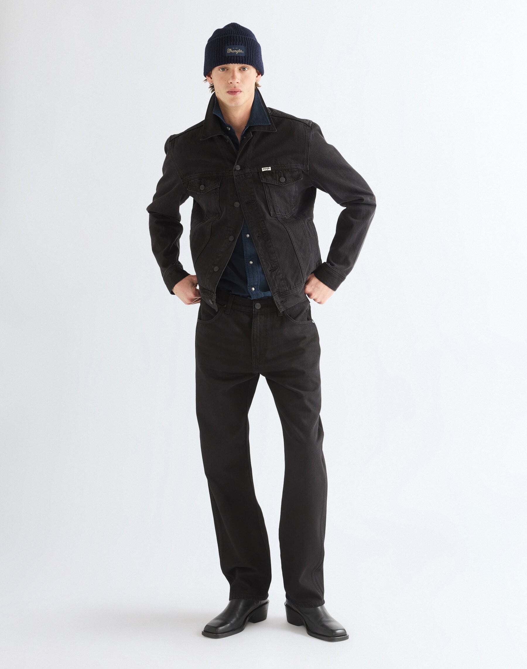 Wrangler Strickmütze »WRANGLER Mütze Ribbed Wool«