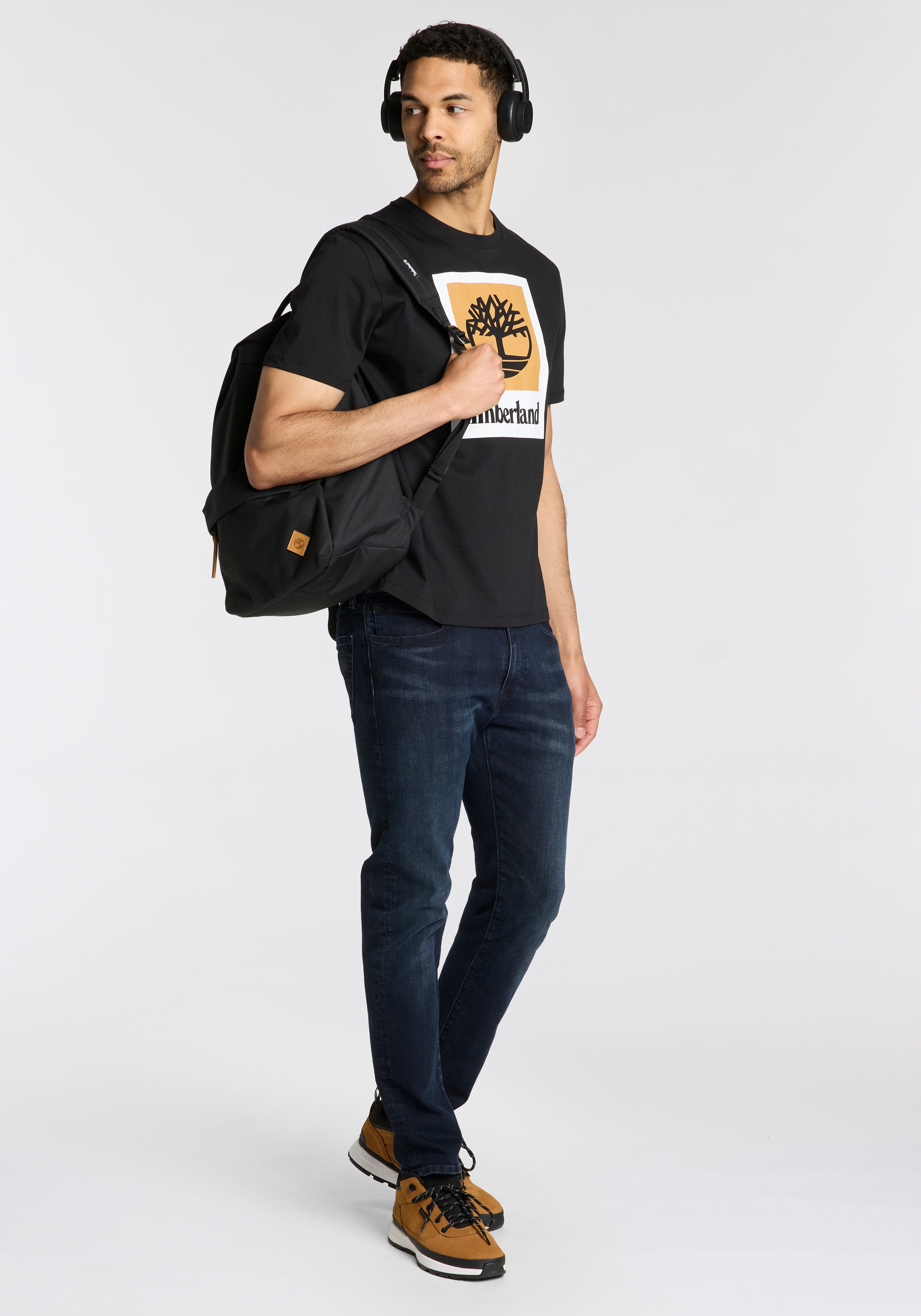 Timberland T-shirt »STACK LOGO Colored Short Sleeve Tee« 1 cuis tlg. UNISEX