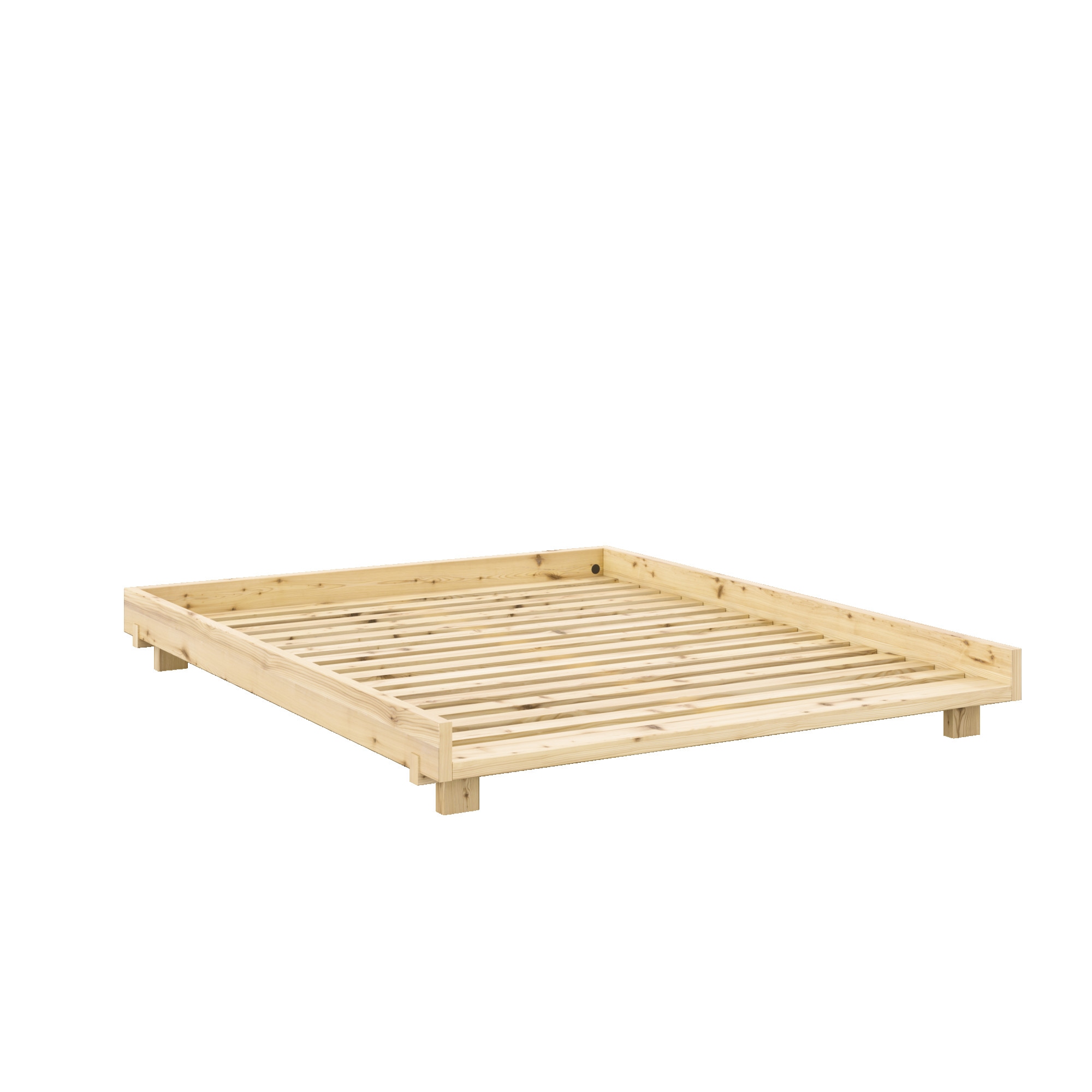 Karup Design Sommier »Social Bed, ohne Matratze, FSC®-zertifiziertes Massivholz« au choix avec ou sans accessoires réglables, lit en plusieurs tailles