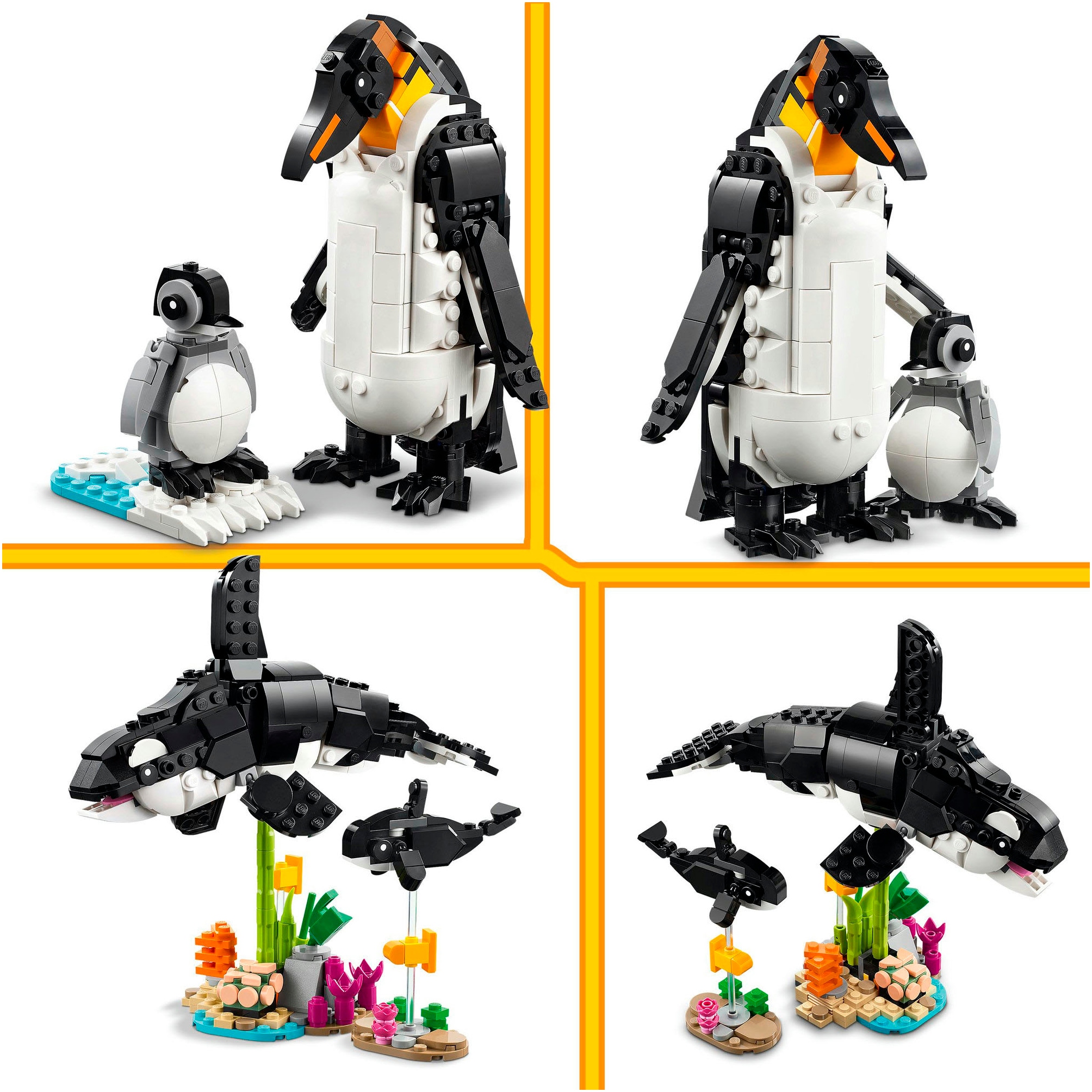LEGO® Pions de construction »Wilde Tiere: Pandafamilie (31165), LEGO Creator« Made in Europe