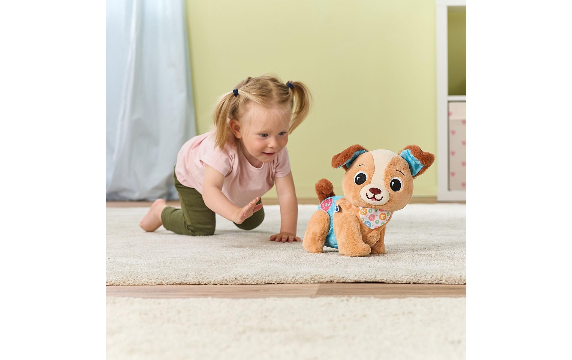 Vtech® Figurine en peluche »Plüsch Krabbel-mit-mir-Hündchen«