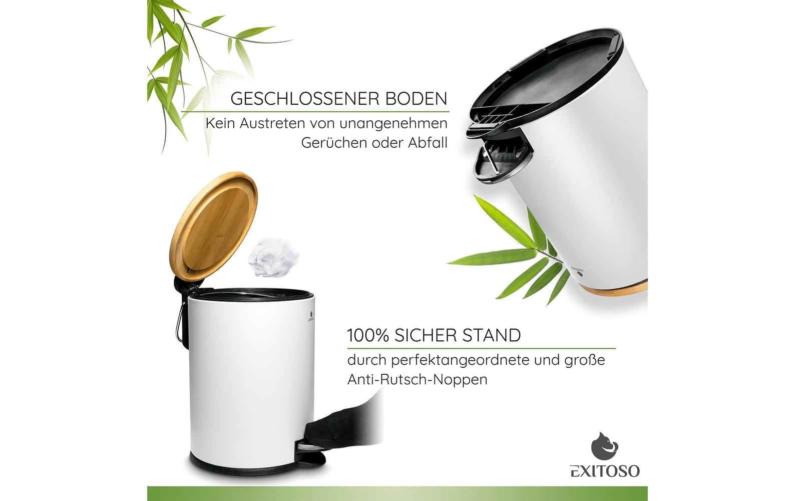   Mülleimer »Exitoso mit Softclose-Deckel 3 l«