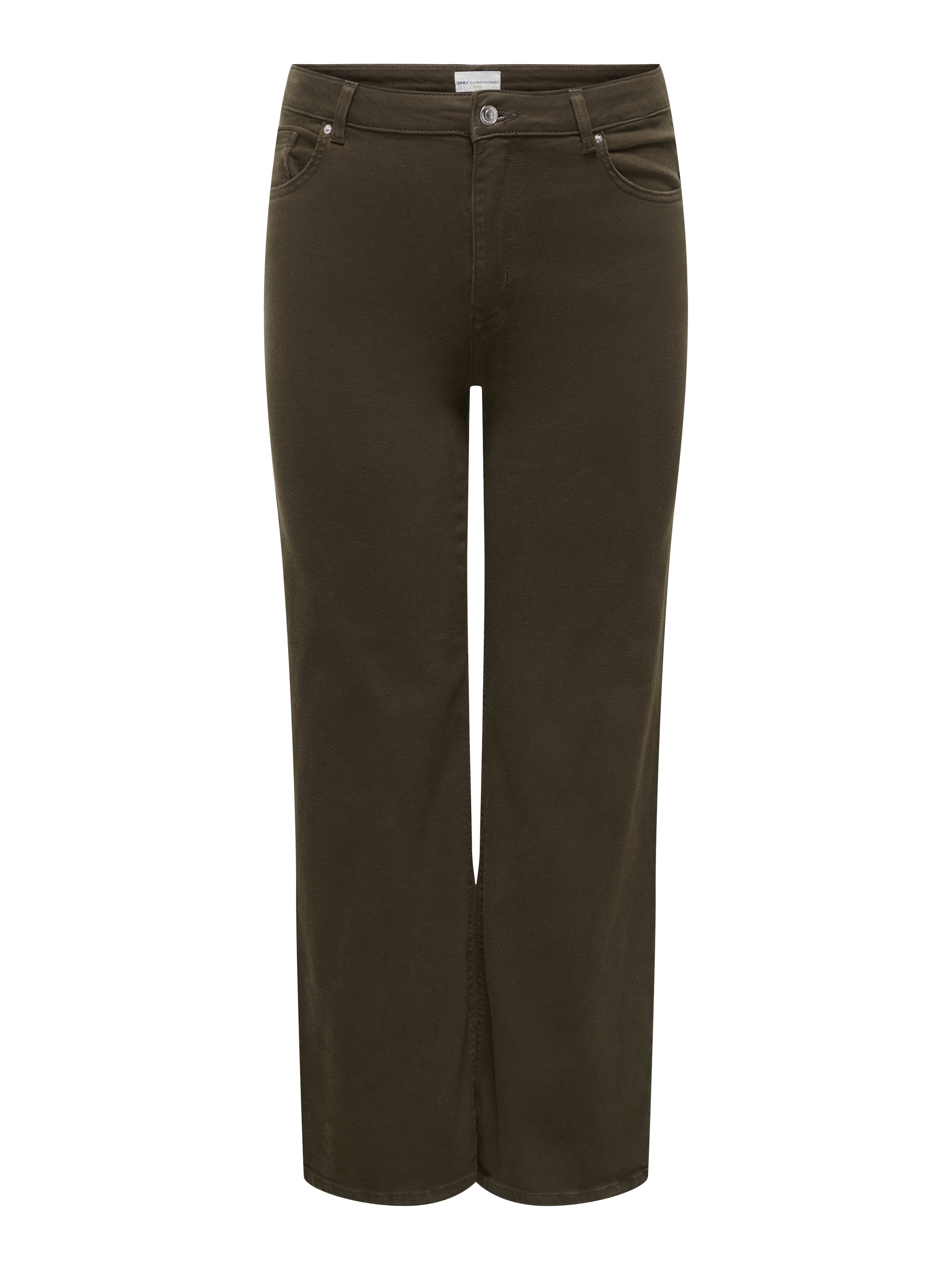 ONLY CARMAKOMA Jeans taille haute »CARWILLY HW WIDE COL CRO11« mélange coton, taille haute