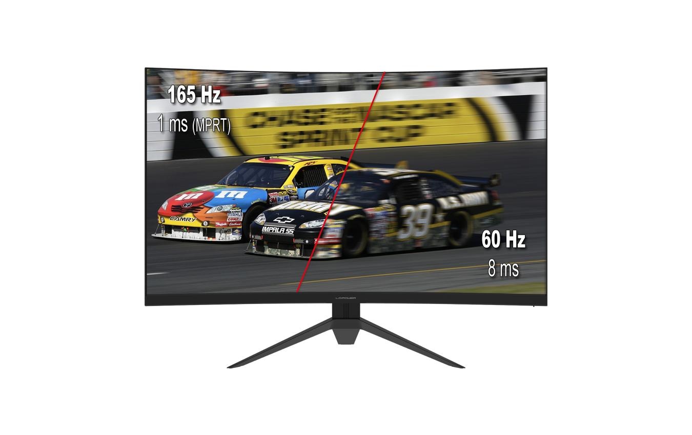 LC-Power Moniteur de jeu incurvé »LC-M27-FHD-165-C-V3« 68,58 cm/27 ″  1920 x 1080 px 165 Hz