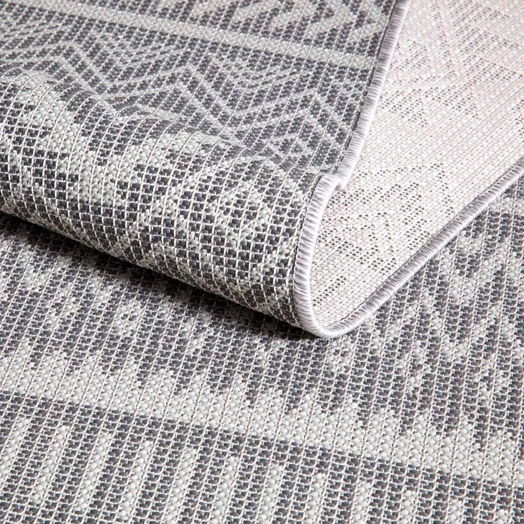 Carpet City Outdoorteppich »PALM 3522« rechteckig 5 mm Höhe Läufer, Wetterfest & UV-beständig, für Balkon, Terrasse, Küche, flach