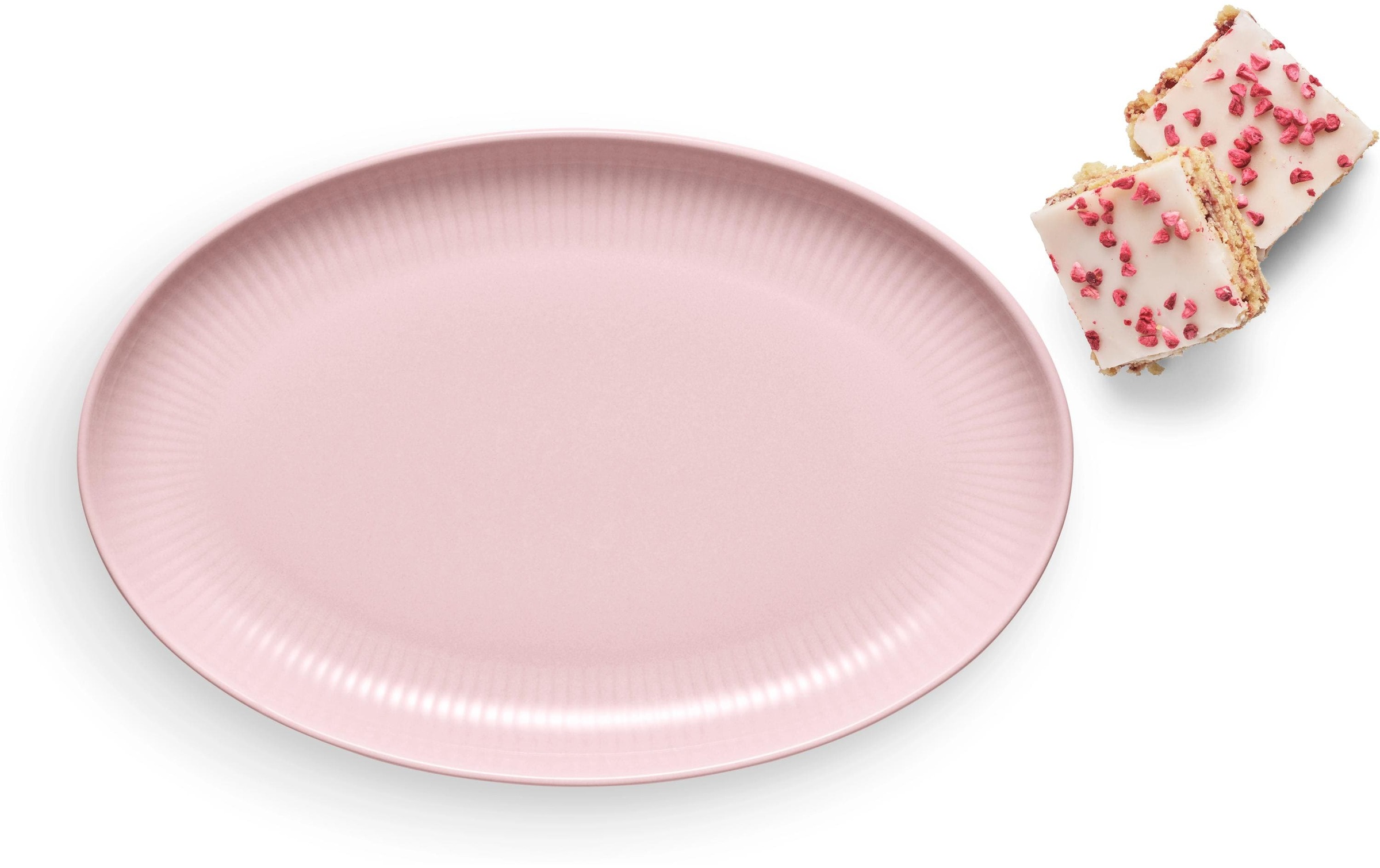 Eva Solo Assiette plate »Legio Nova Palette Teller oval coupe 24.5 cm Soft pink«