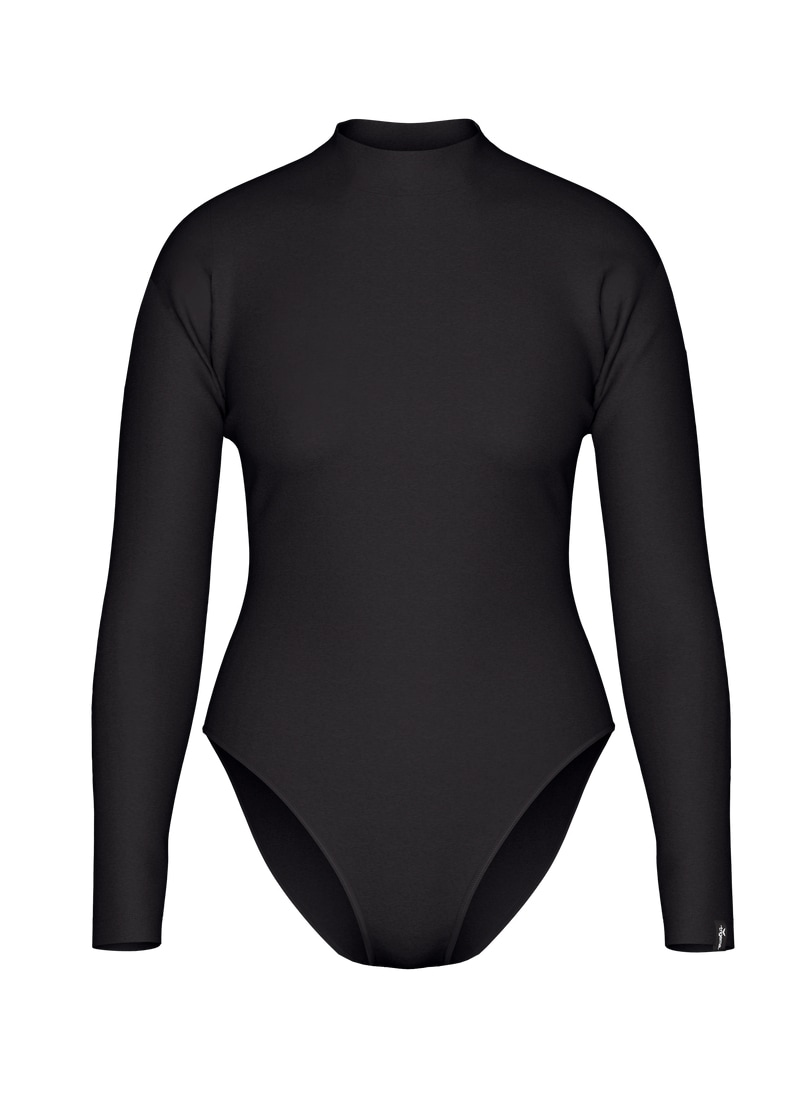 Trigema Rollkragenshirt »TRIGEMA Langarm Body mit Stehkragen« 1 Stk.