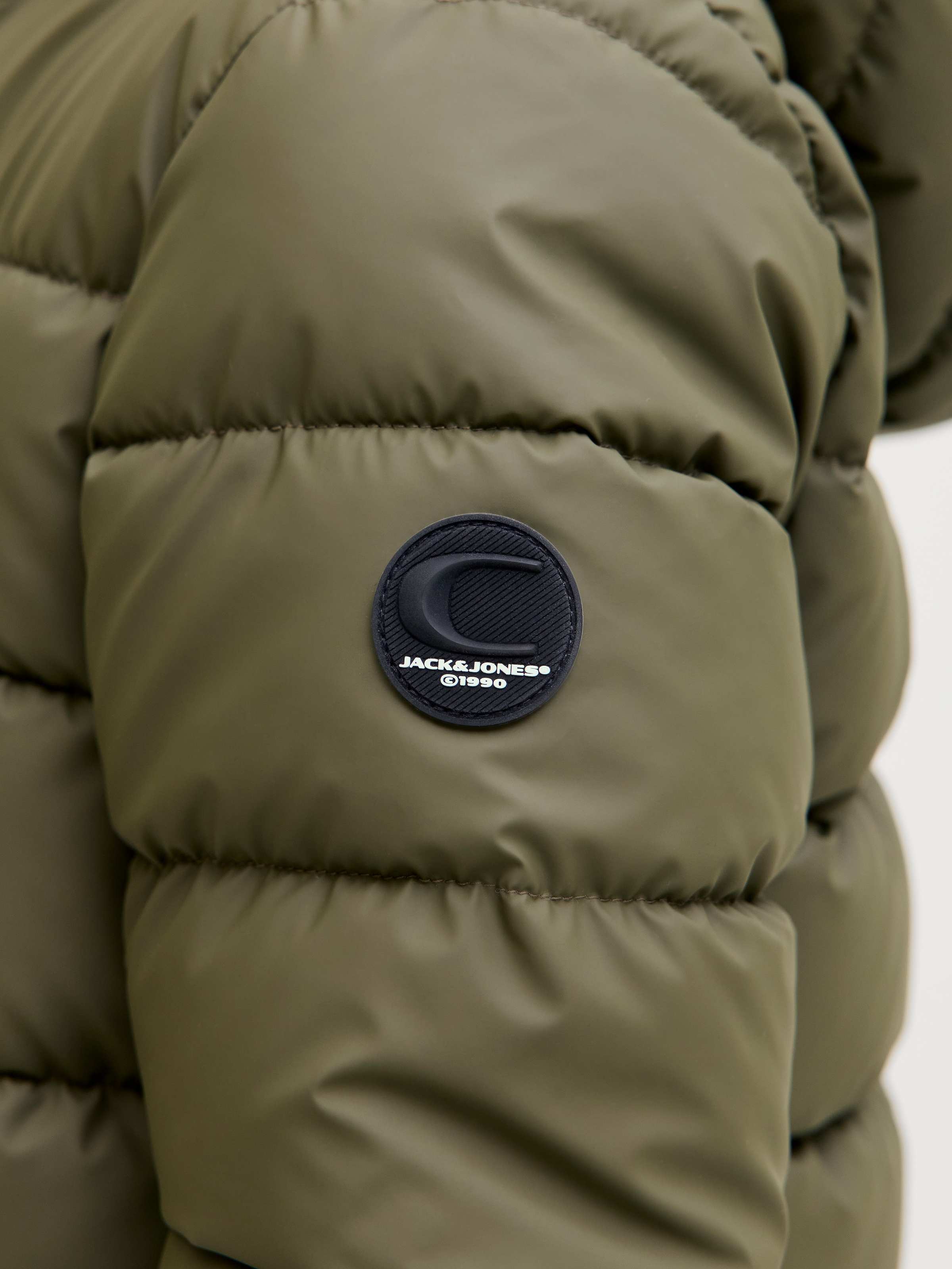 Jack & Jones Junior Veste matelassée »JCOPOINT PU PUFFER JACKET BF JNR« avec capuche