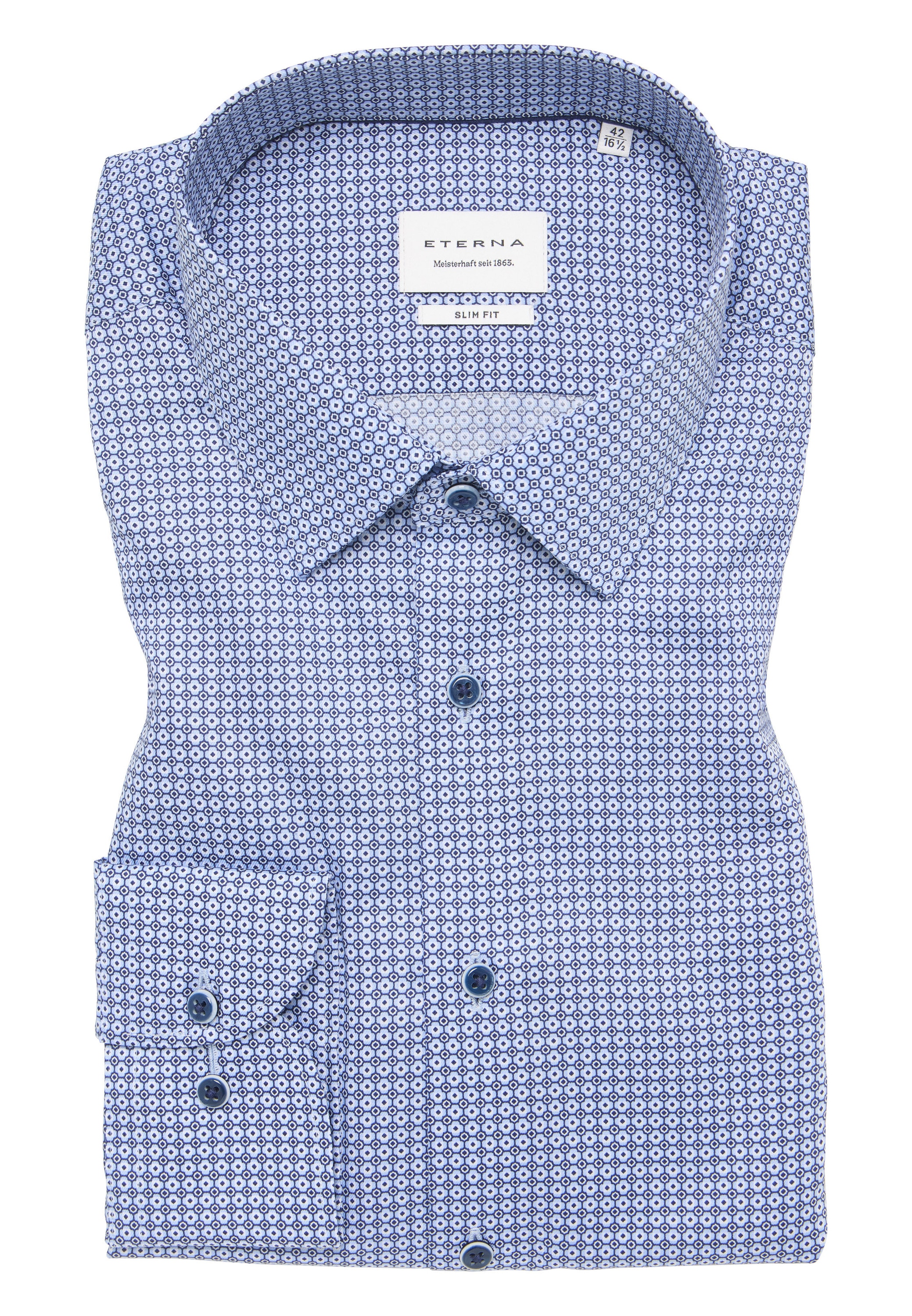 Eterna Chemise à manches longues »SLIM FIT« NON IRON (bügelfrei)