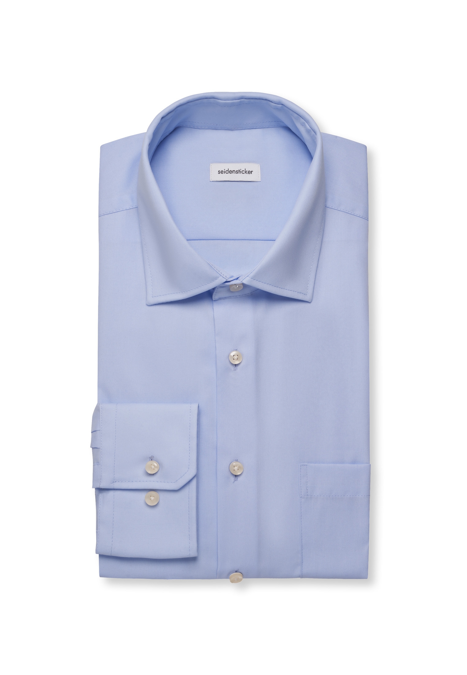 seidensticker Businesshemd »Schwarze Rose« Comfort 1/1 Kentkragen Uni