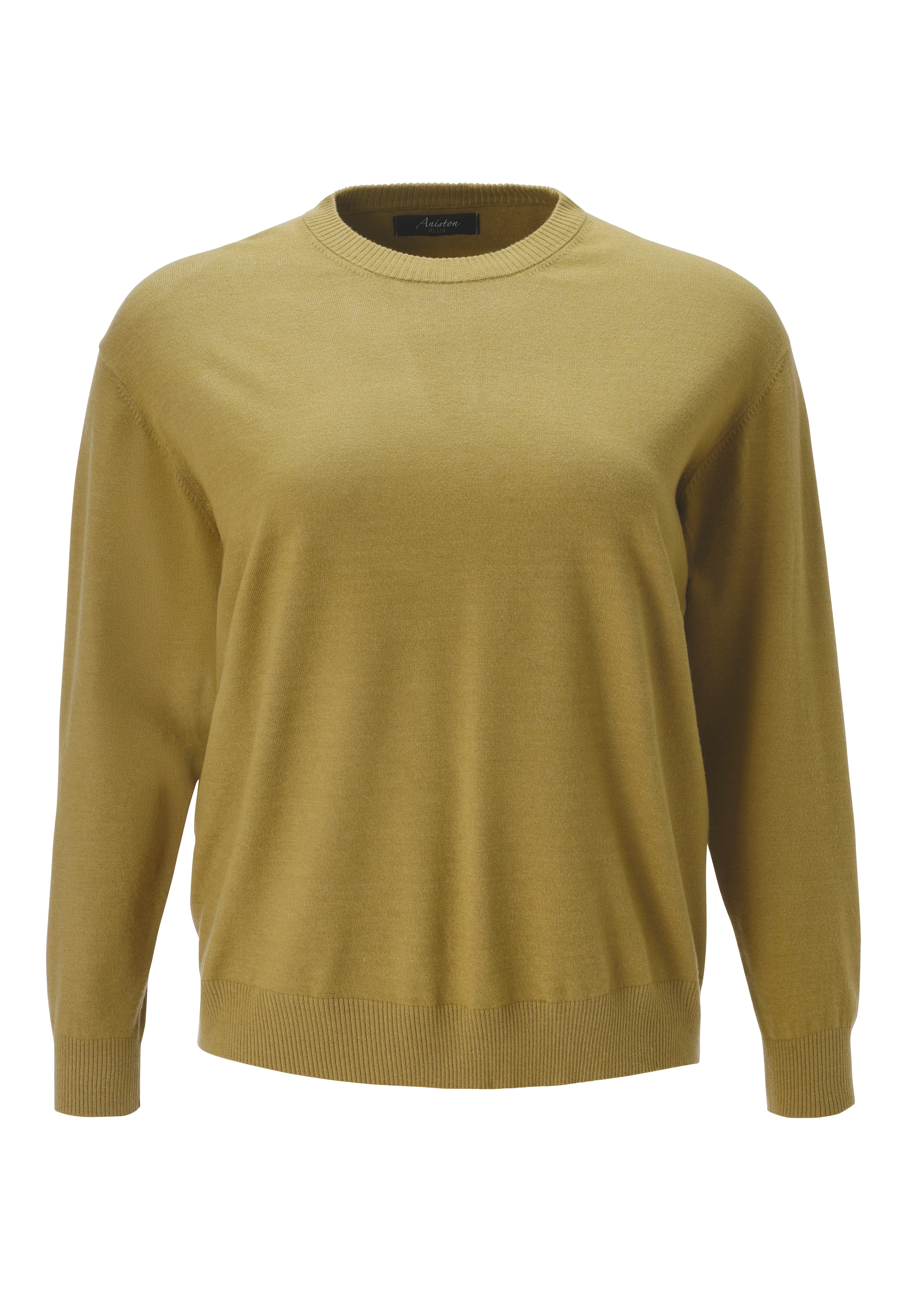 Aniston PLUS Pull à col rond en mélange viscose doux - NOUVELLE COLLECTION
