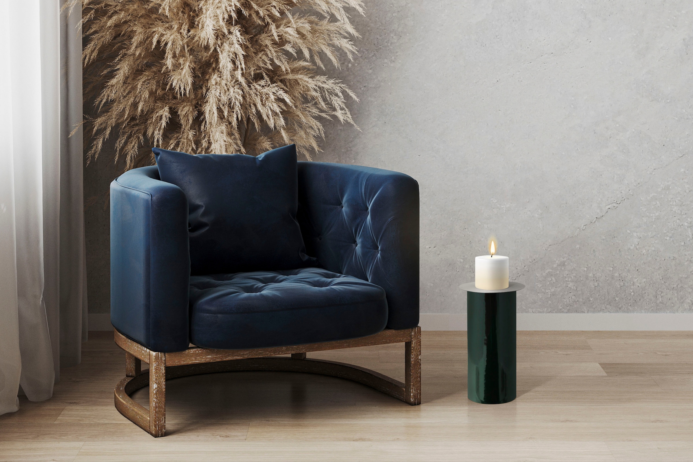 Kayoom Porte-bougies »Bodenkerzenständer Art Deco 165«