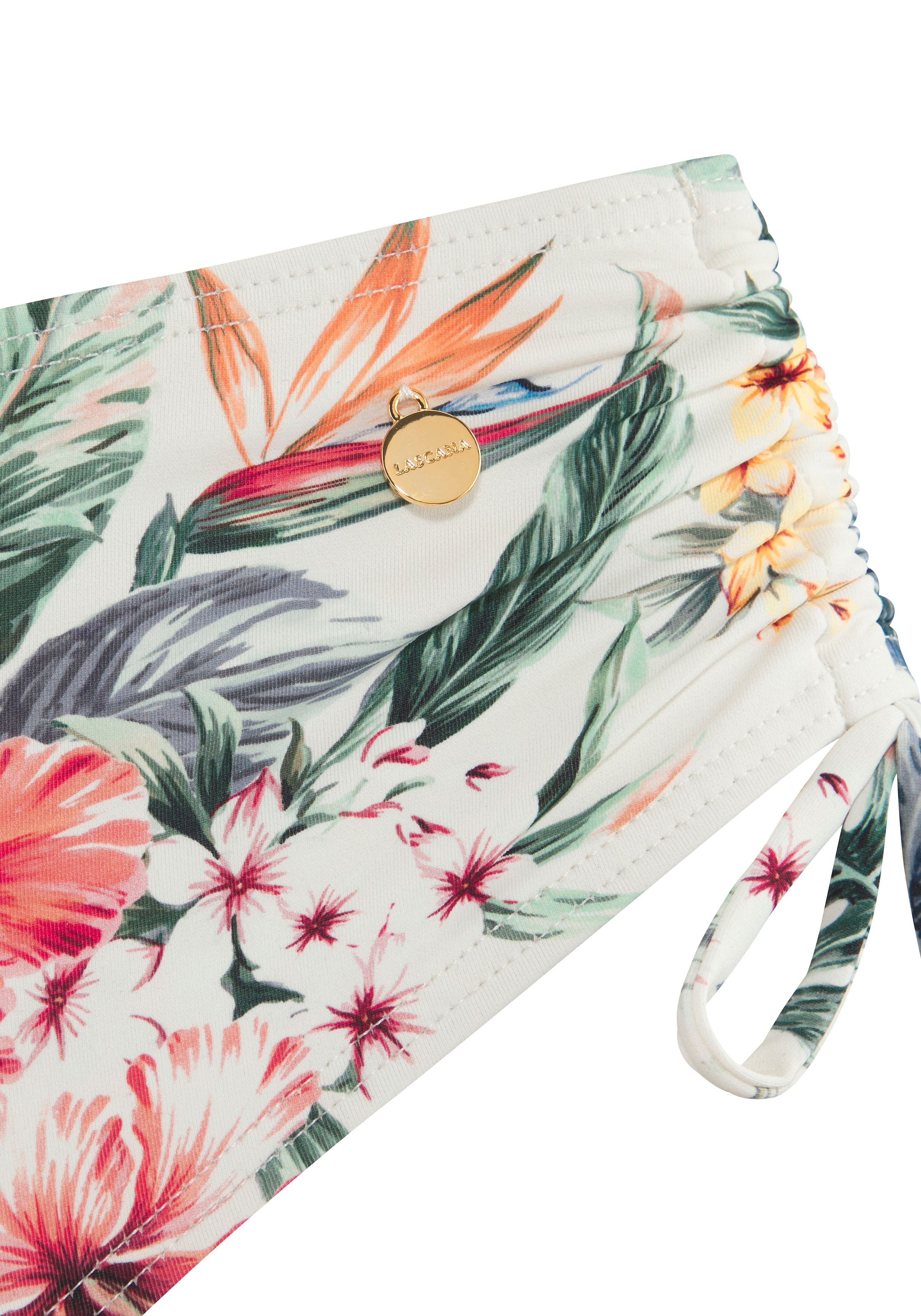 LASCANA Bikini-Hose »Salsa« seitlich regulierbar und mit tollem Blumenprint