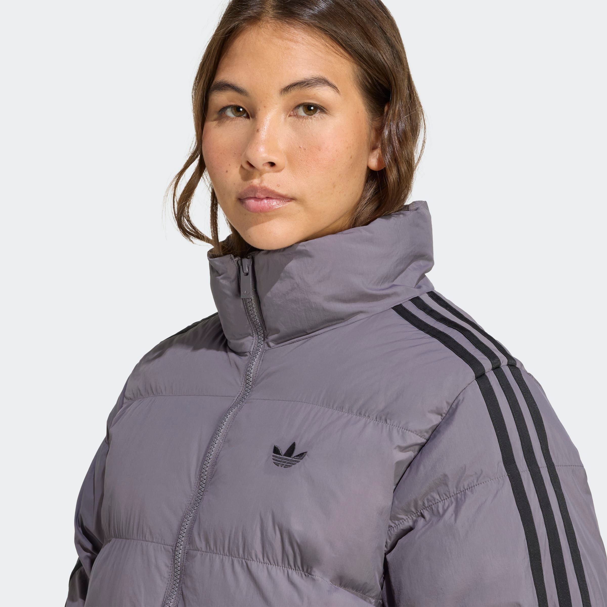 adidas Originals Veste d'hiver »LONG PUFFER« Langer Mantel aus Kunstdaunen