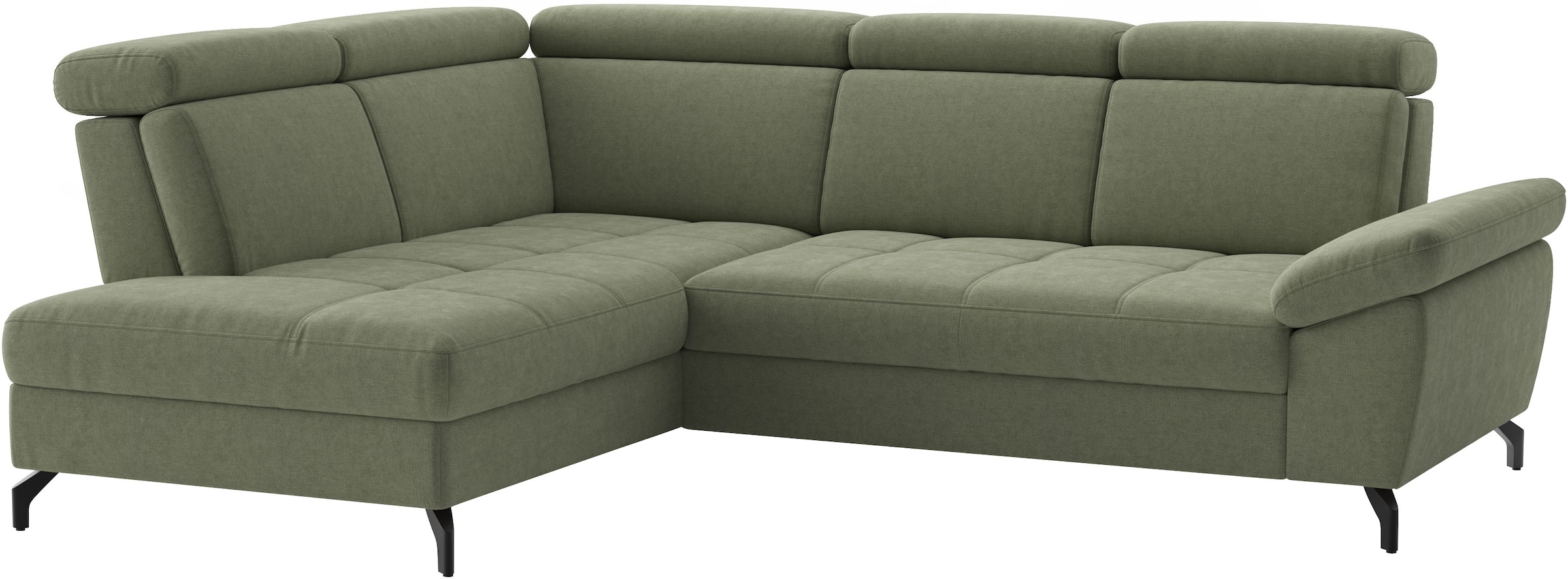 sit&more Ecksofa »Vanity« Inkl.Sitz-,Kopf-und Armteilverstellung