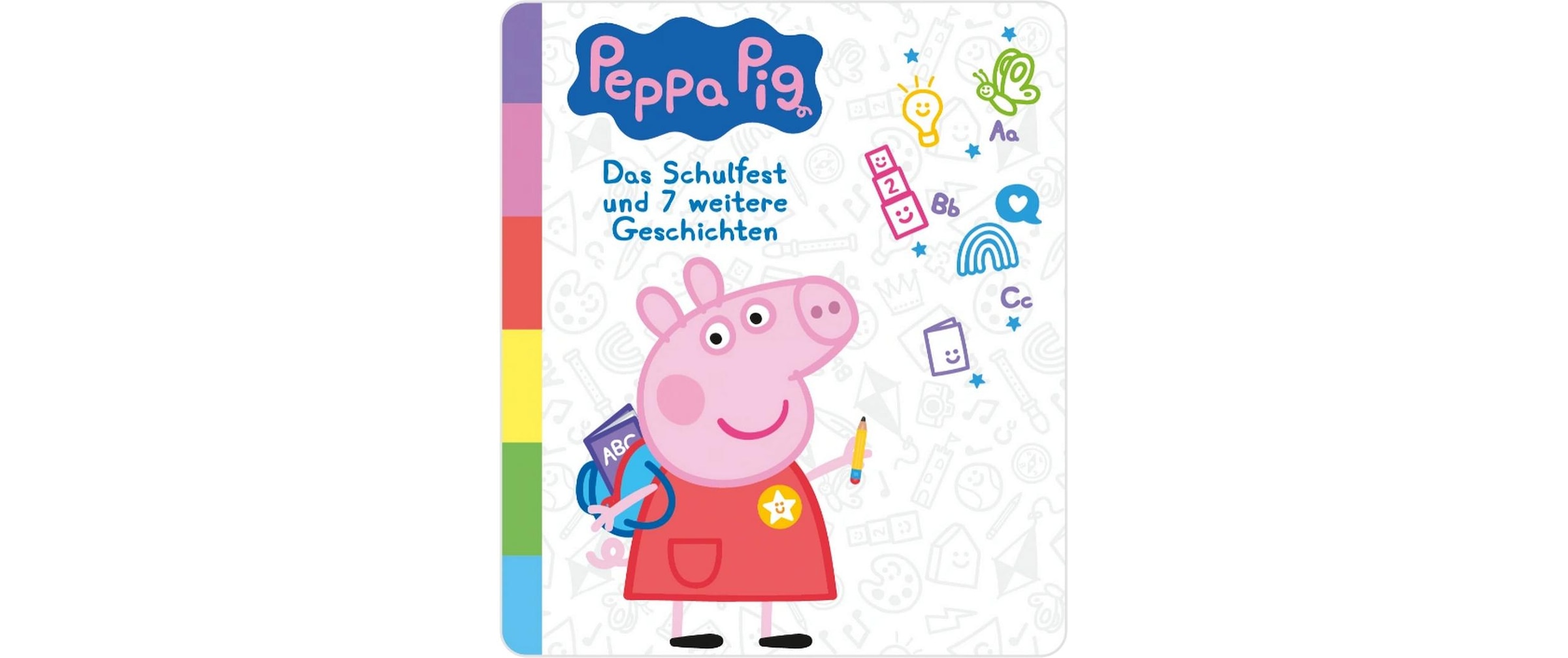 tonies Personnage de feuilleton audio »Peppa Pig - Das Schulfest und 7 weitere Geschichten«