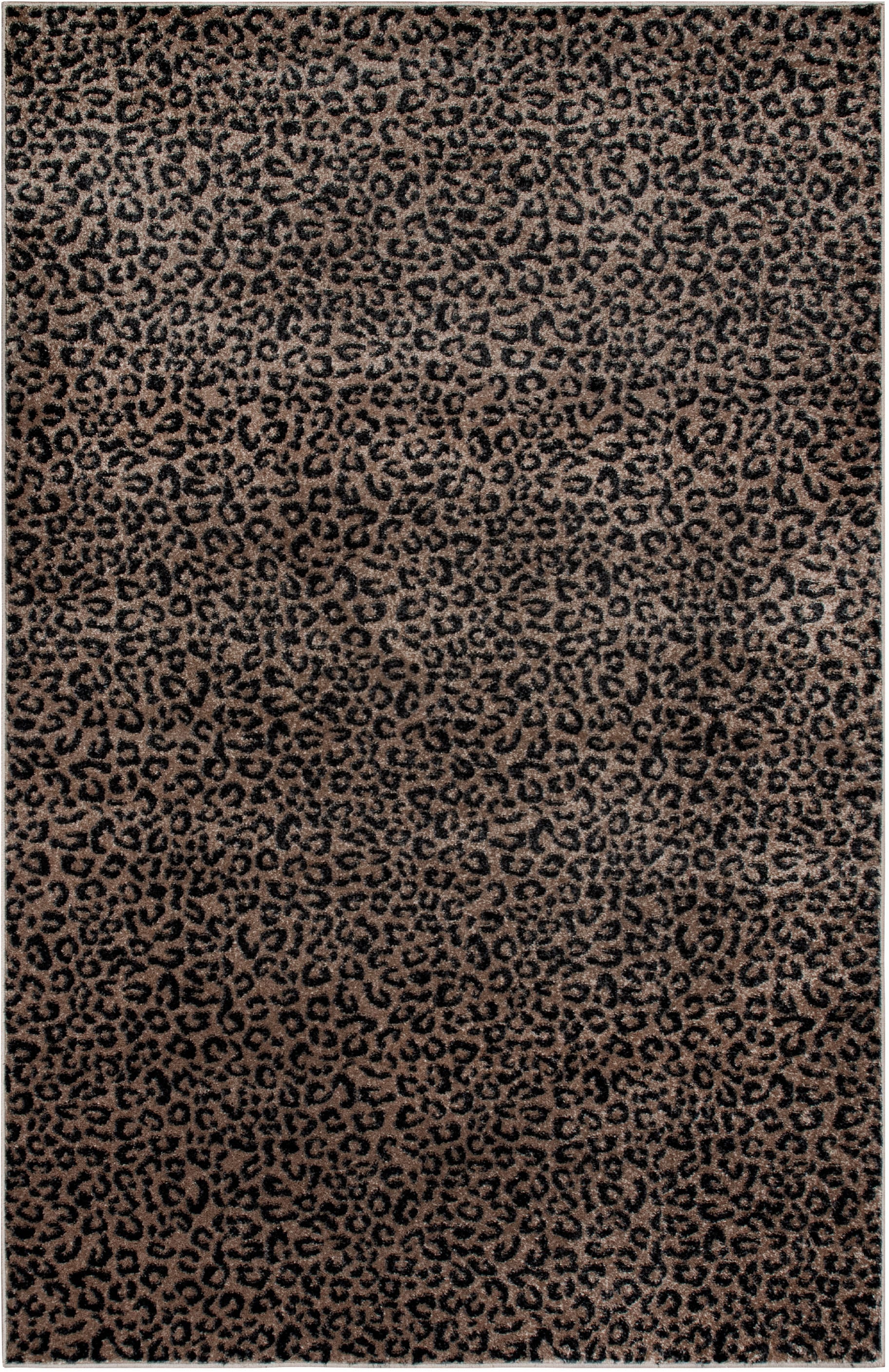 GOODproduct Tapis »Fynna, Leoparden-Muster, Animalprint« Rectangulaire 9 mm Höhe besonders weicher Flor, Wohnzimmer, Schlafzimmer, Esszimmer, Leo