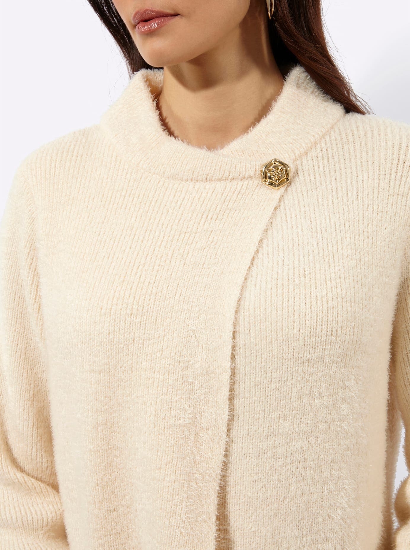 creation L Pull à col montant »Stehkragen-Pullover«